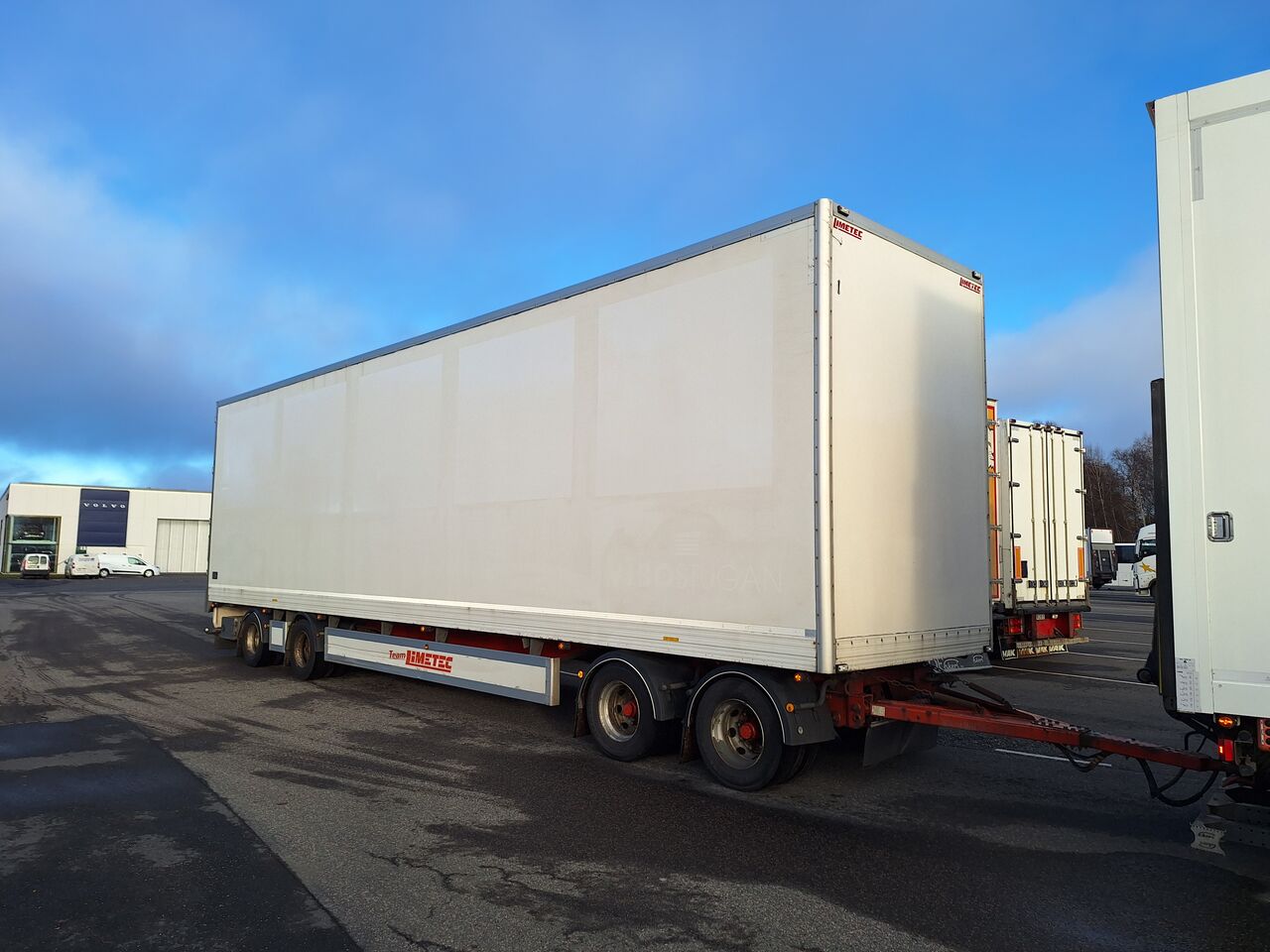 Limetec 4-axl Skåpsläp 2013 - Skåp
