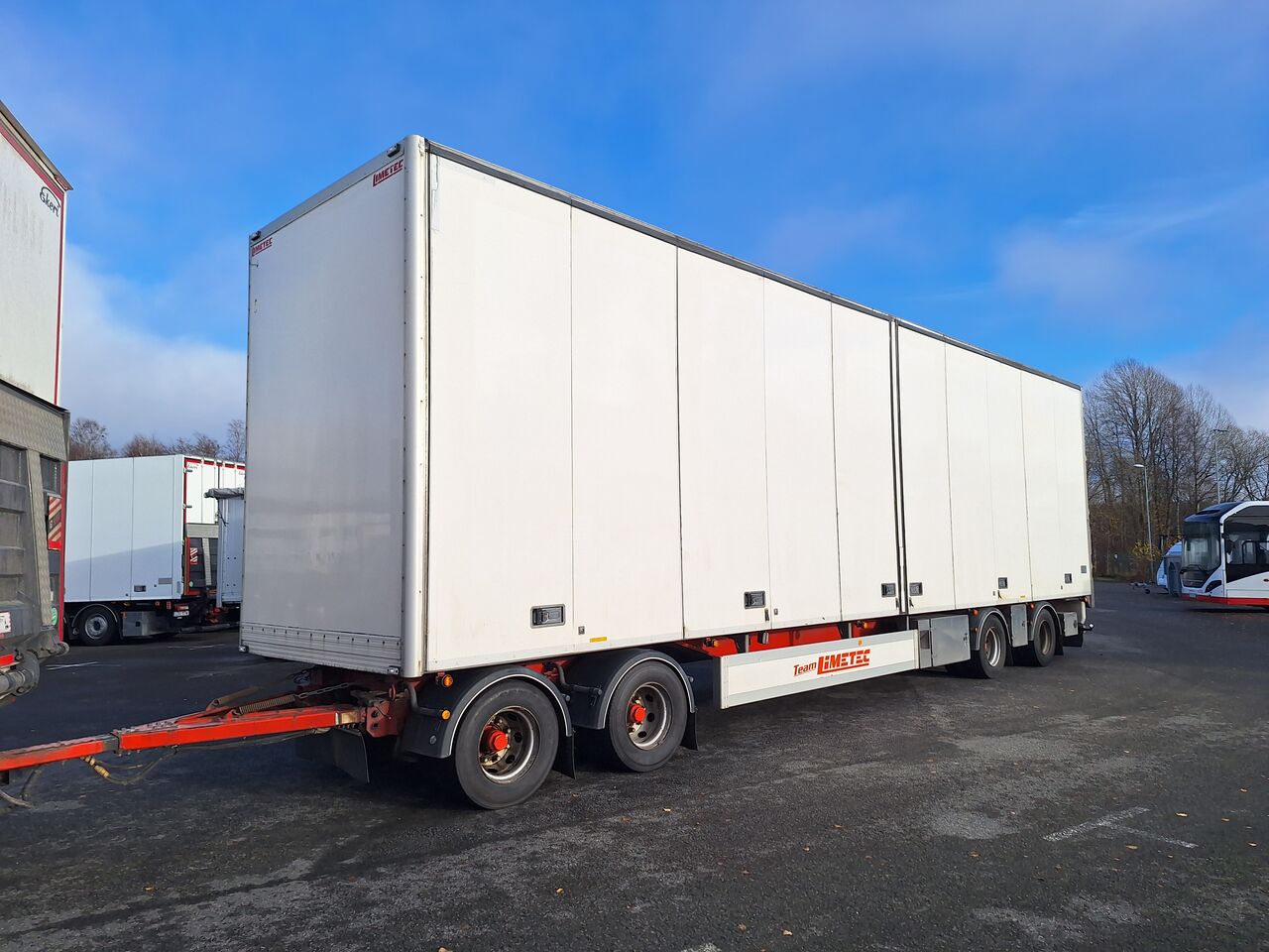 Limetec 4-axl Skåpsläp 2013 - Skåp
