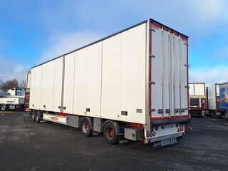 Limetec 4-axl Skåpsläp