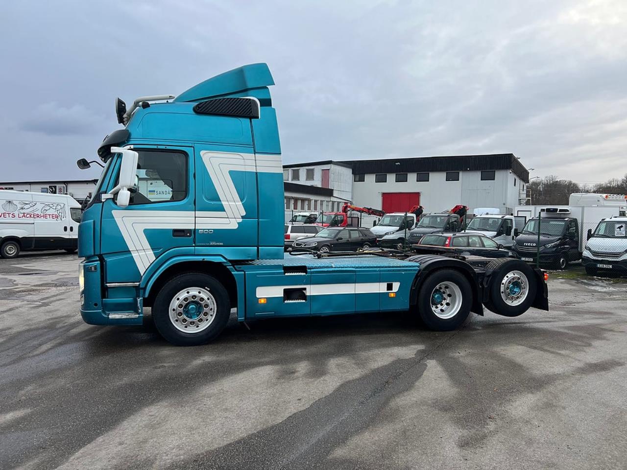 Volvo FM13 500 6x2 Dragbil Hydraulik, 3,90 Hjulbas 2012 - Dragbil