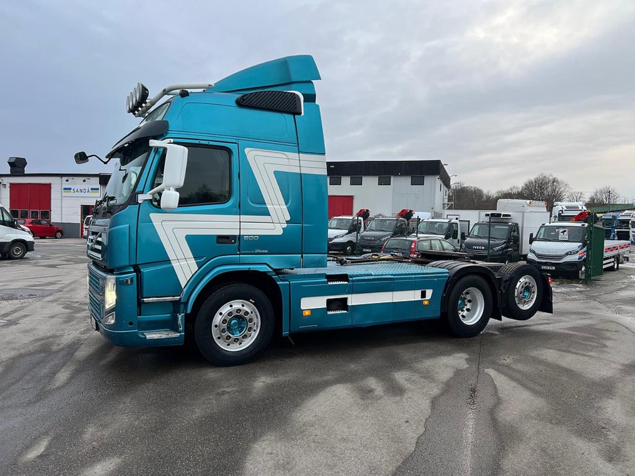 Volvo FM13 500 6x2 Dragbil Hydraulik, 3,90 Hjulbas 2012 - Dragbil