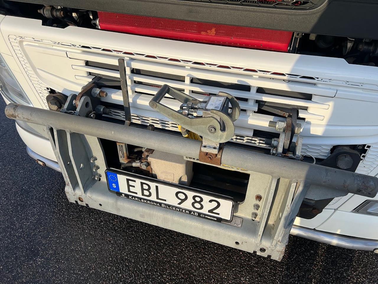 Volvo FM 330 4x2 Tipp & Kranbil, Plogutr, Kommunbil, Euro 6 2016 - Kran