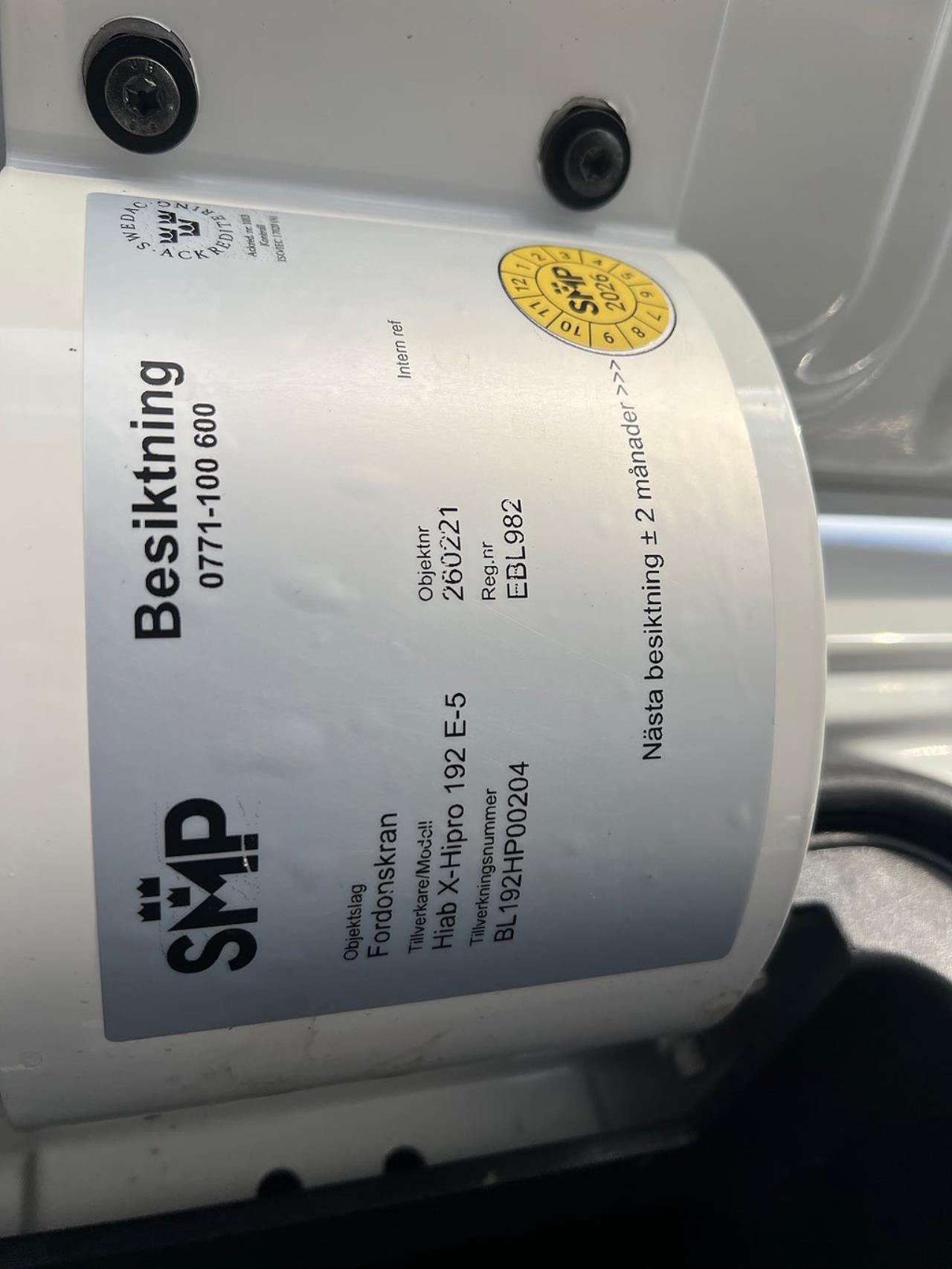 Volvo FM 330 4x2 Tipp & Kranbil, Plogutr, Kommunbil, Euro 6 2016 - Kran