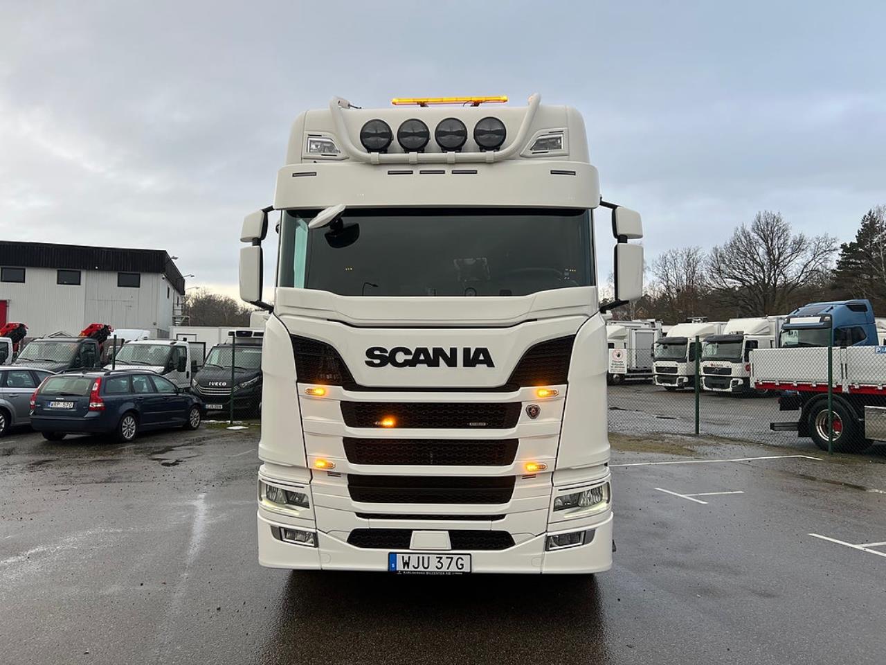 Scania R450 4x2 TMA Bil Skåp MaxiSign Online & Verdegro 2021 - Skåp