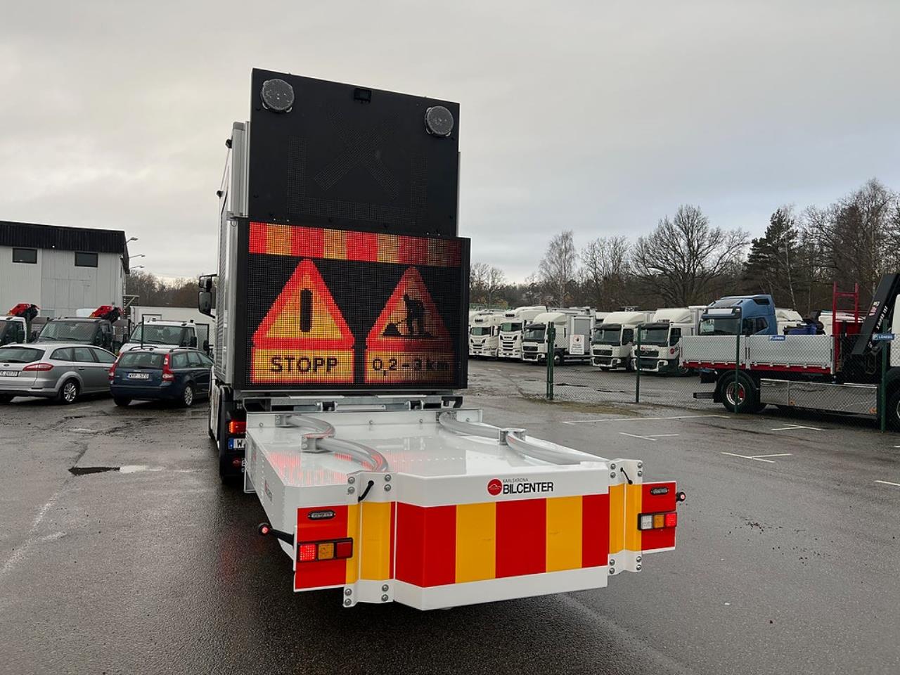 Scania R450 4x2 TMA Bil Skåp MaxiSign Online & Verdegro 2021 - Skåp