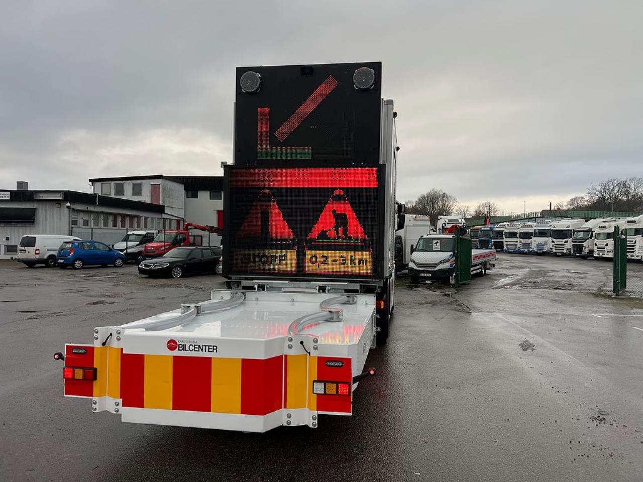 Scania R450 4x2 TMA Bil Skåp MaxiSign Online & Verdegro 2021 - Skåp