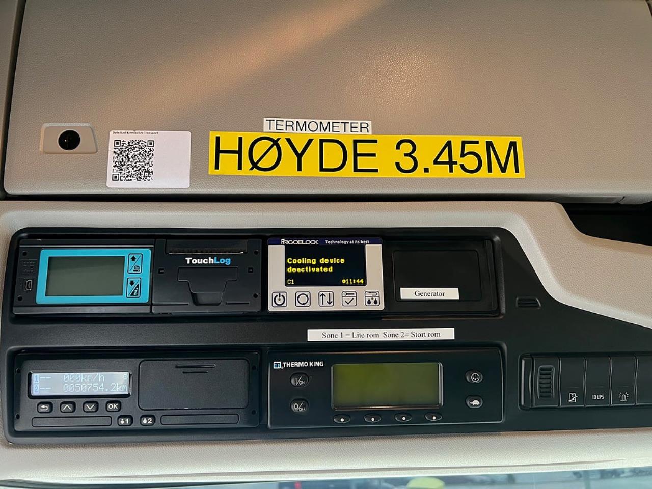 Scania P320 4x2 Kyl/Frysbil, Korridorbil, *5000 Mil* 2021 - Övrigt