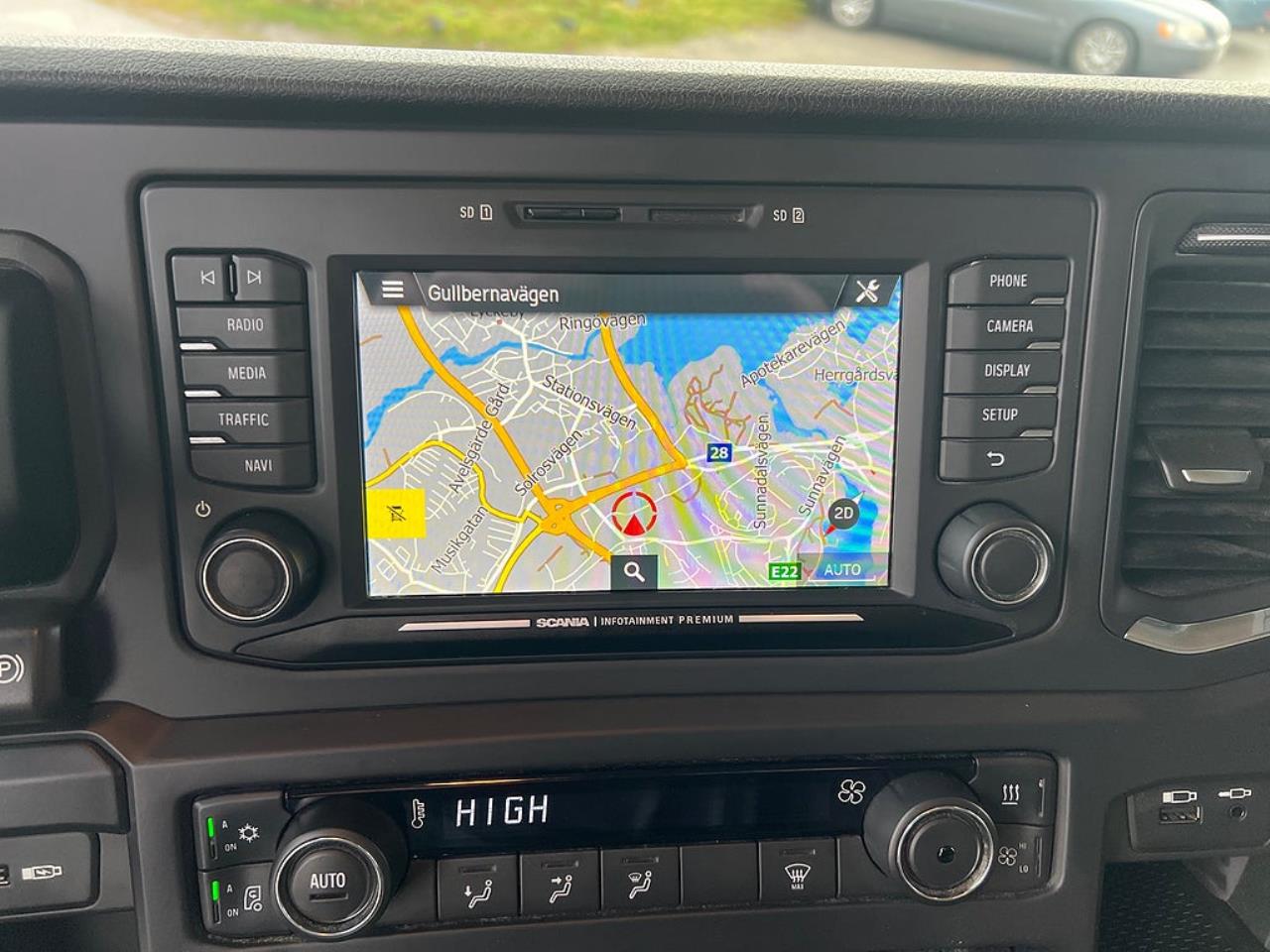 Scania P320 4x2 Kyl/Frysbil, Korridorbil, *5000 Mil* 2021 - Övrigt