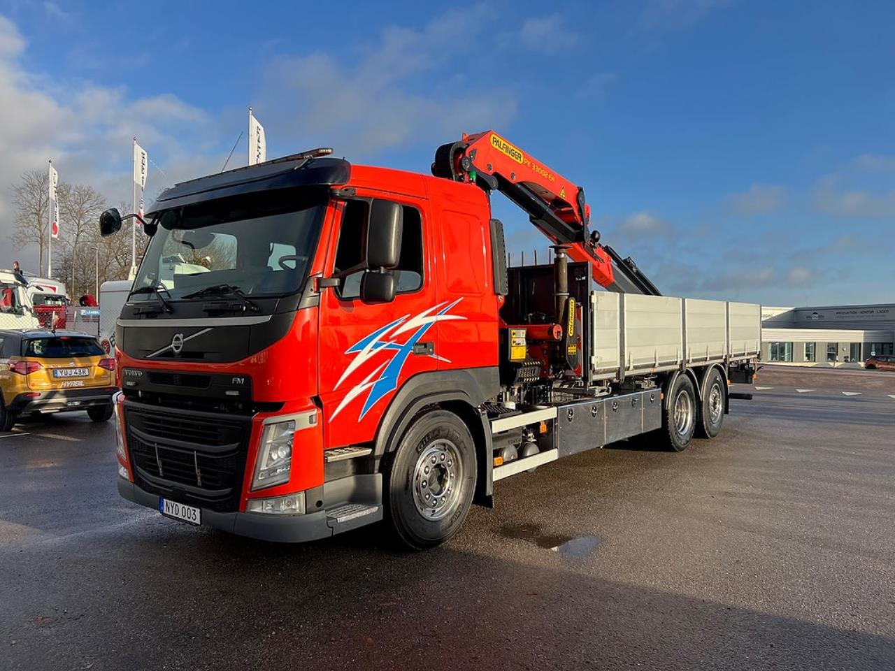 Volvo FM 370 6x2*4 Kranbil Palfinger 32002 Kran, Euro 6 2016 - Kran