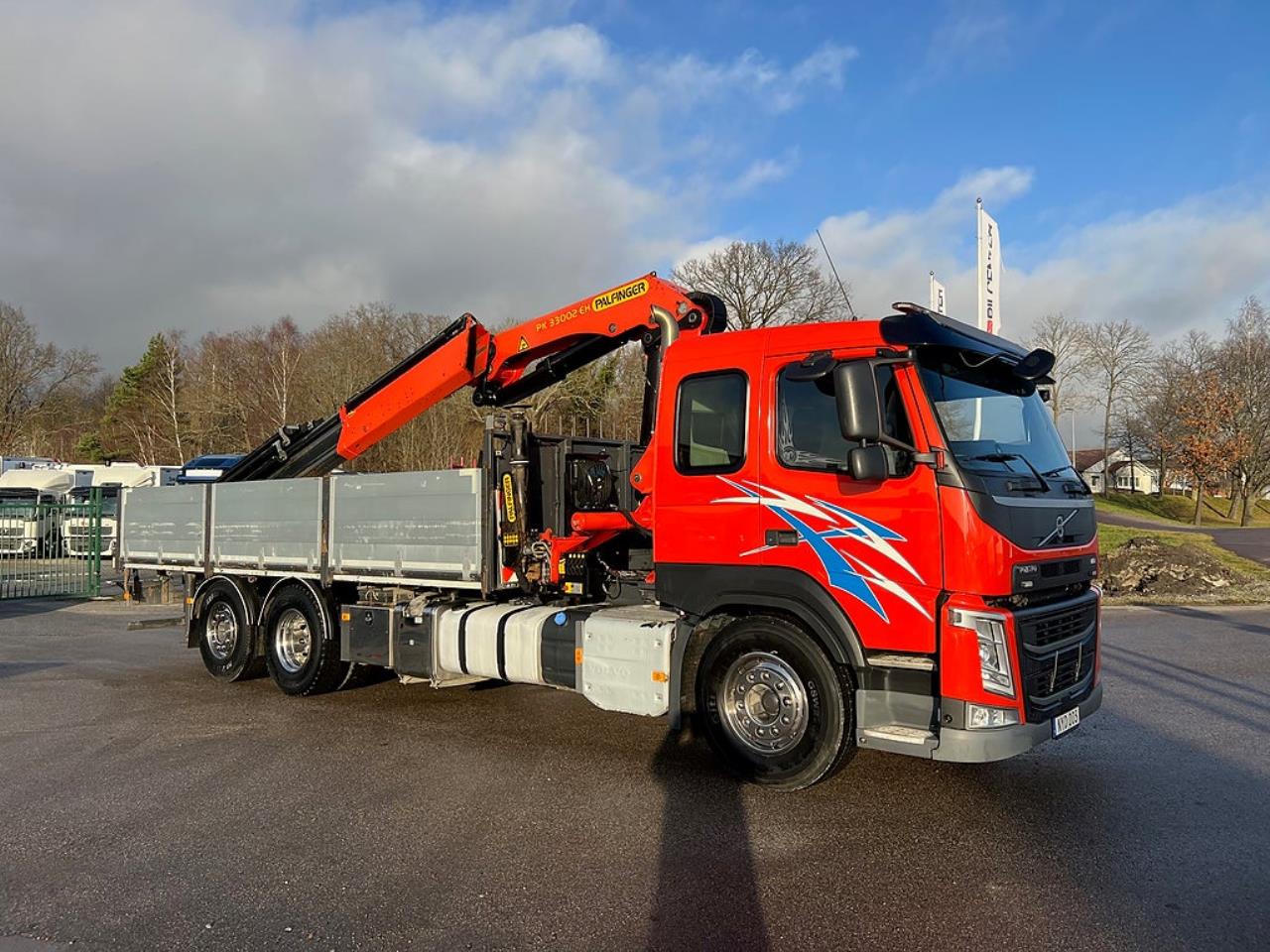 Volvo FM 370 6x2*4 Kranbil Palfinger 32002 Kran, Euro 6 2016 - Kran