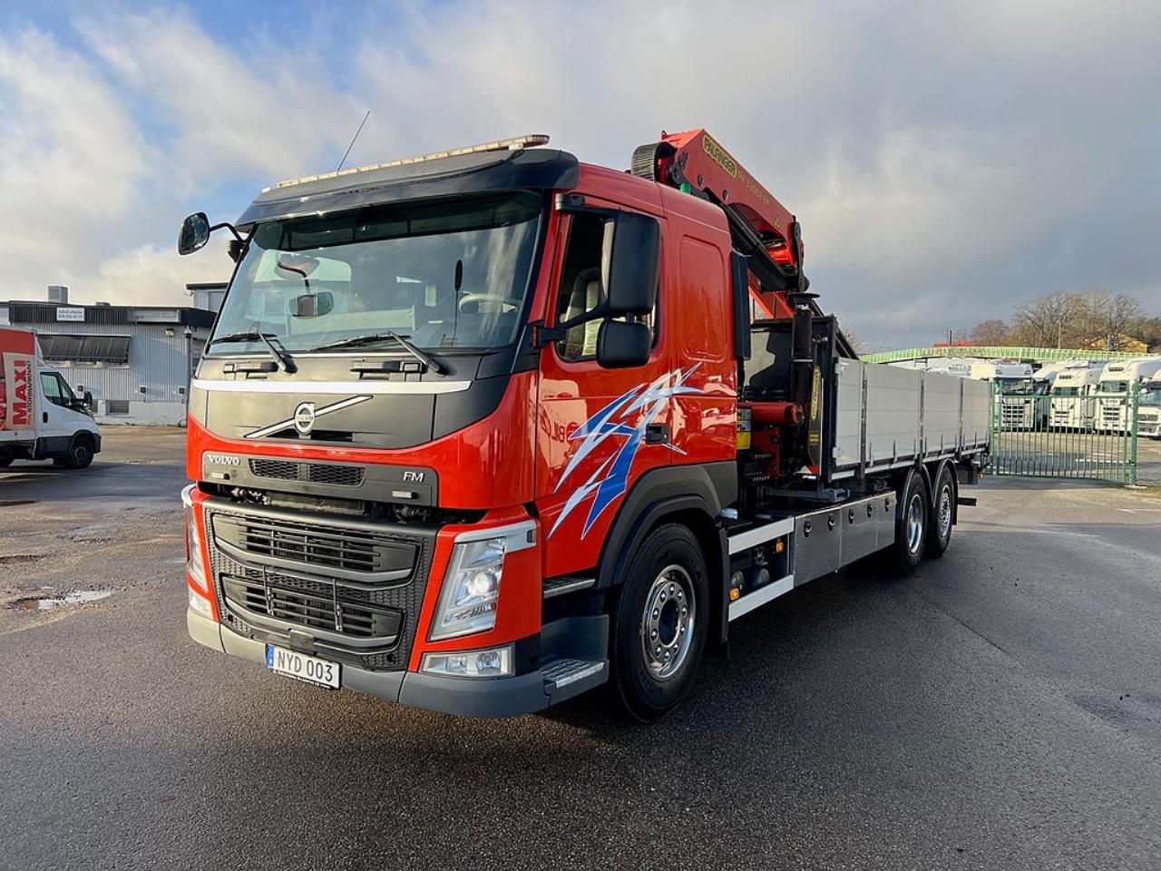 Volvo FM 370 6x2*4 Kranbil Palfinger 32002 Kran, Euro 6 2016 - Kran