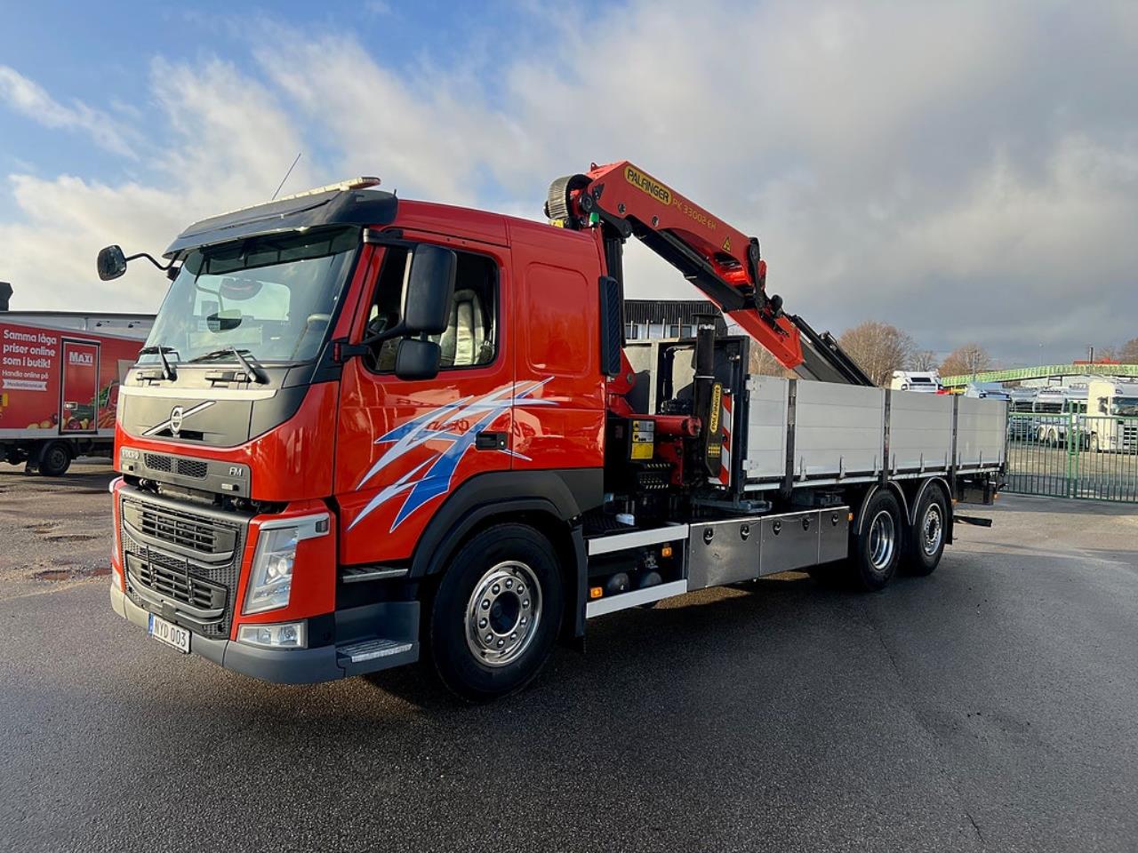 Volvo FM 370 6x2*4 Kranbil Palfinger 32002 Kran, Euro 6 2016 - Kran