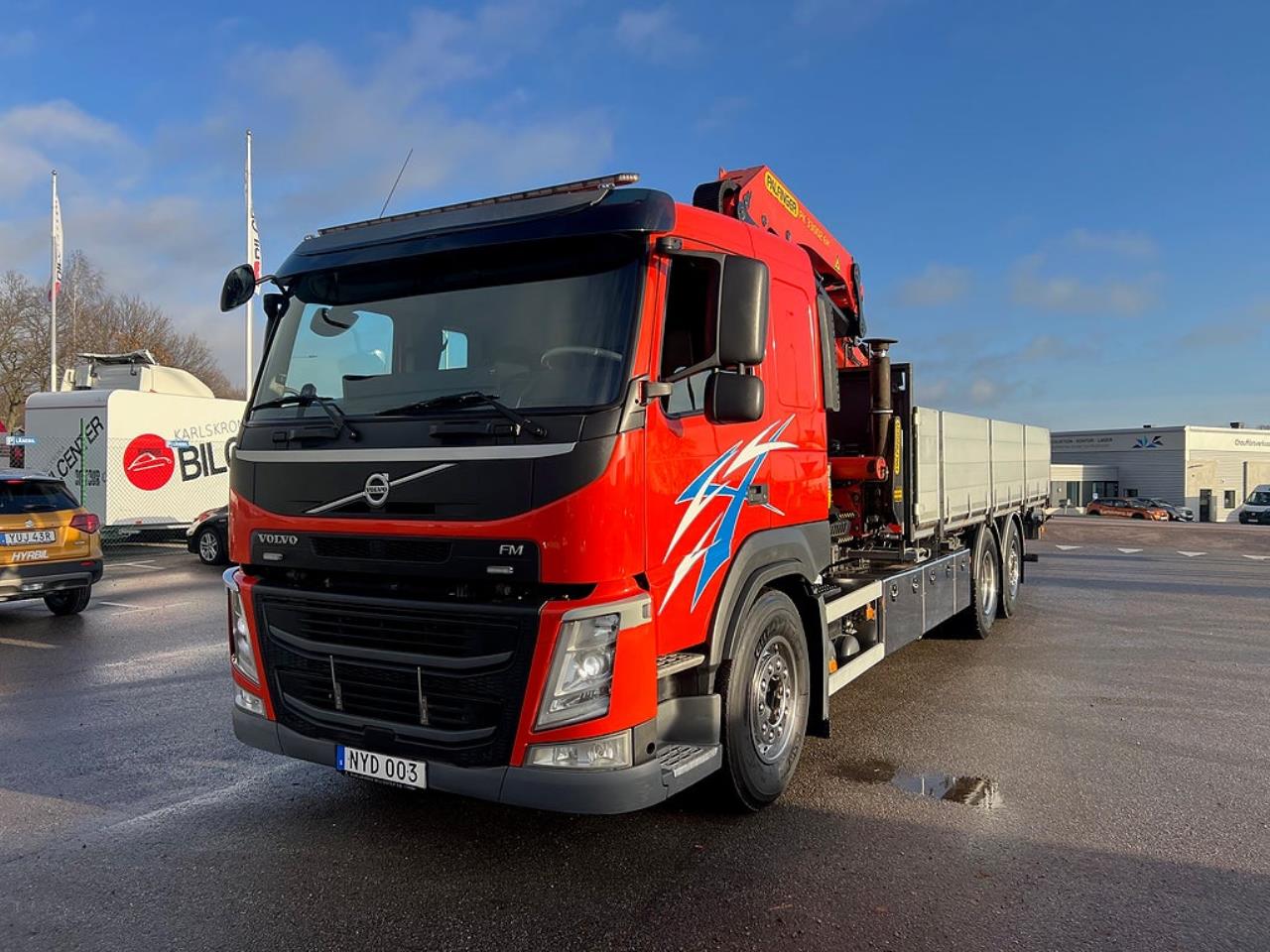 Volvo FM 370 6x2*4 Kranbil Palfinger 32002 Kran, Euro 6 2016 - Kran