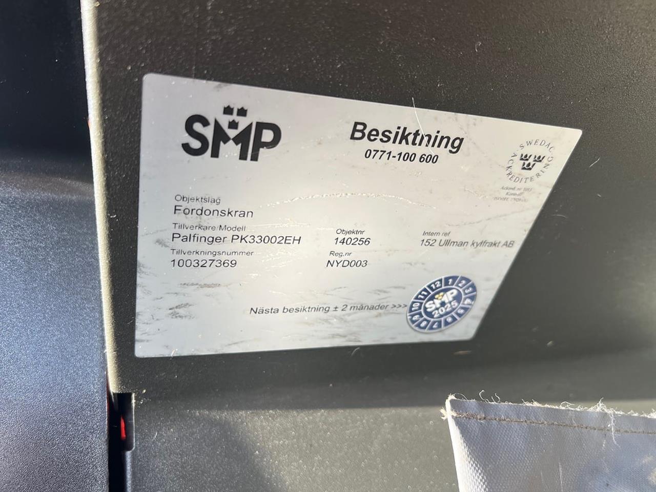 Volvo FM 370 6x2*4 Kranbil Palfinger 32002 Kran, Euro 6 2016 - Kran