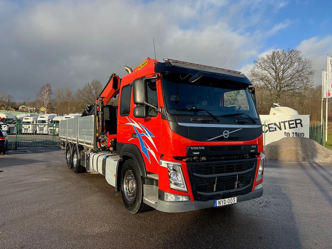 Volvo FM 370 6x2*4 Kranbil Palfinger 32002 Kran, Euro 6 2016 - Kran