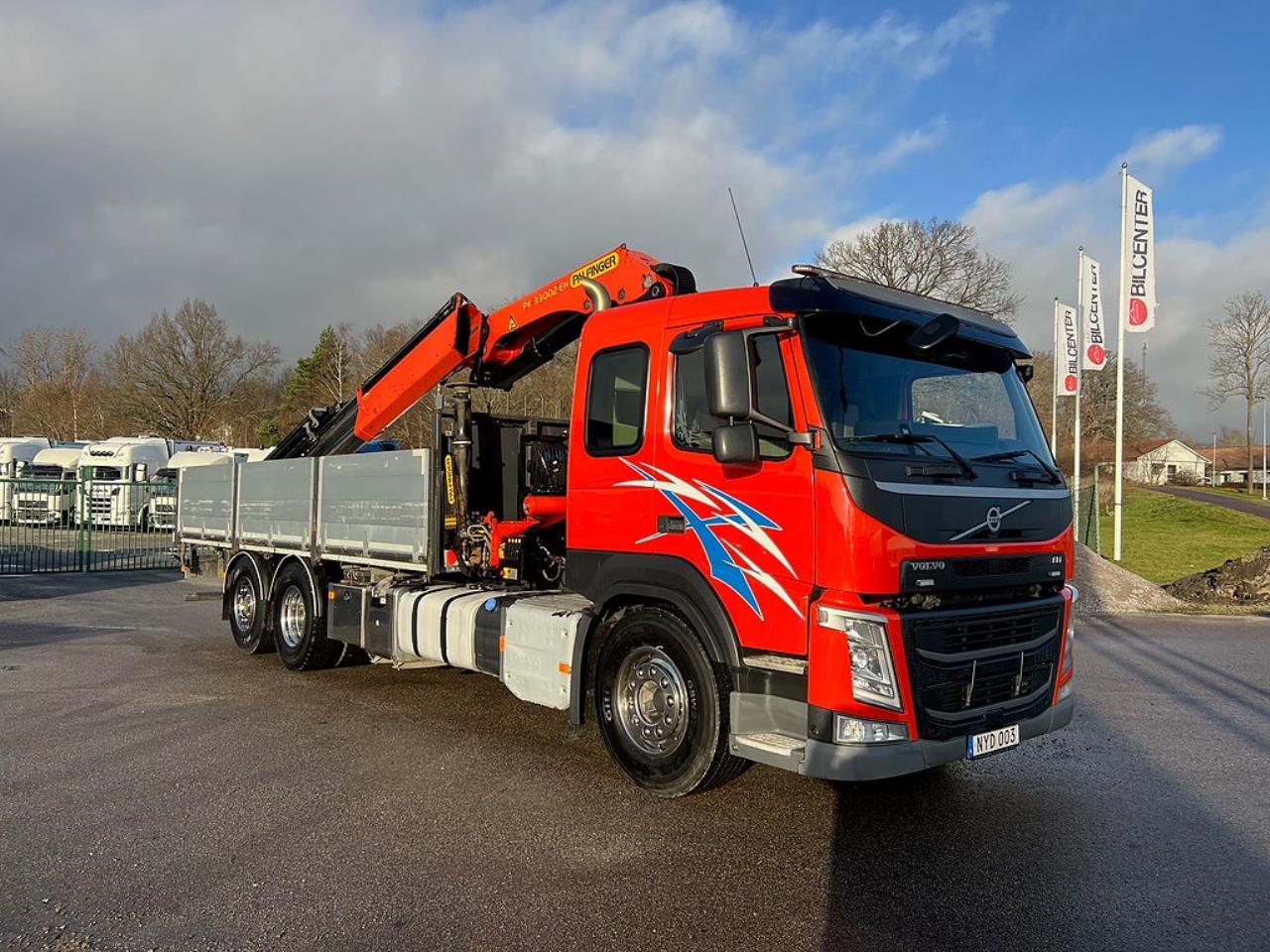 Volvo FM 370 6x2*4 Kranbil Palfinger 32002 Kran, Euro 6 2016 - Kran