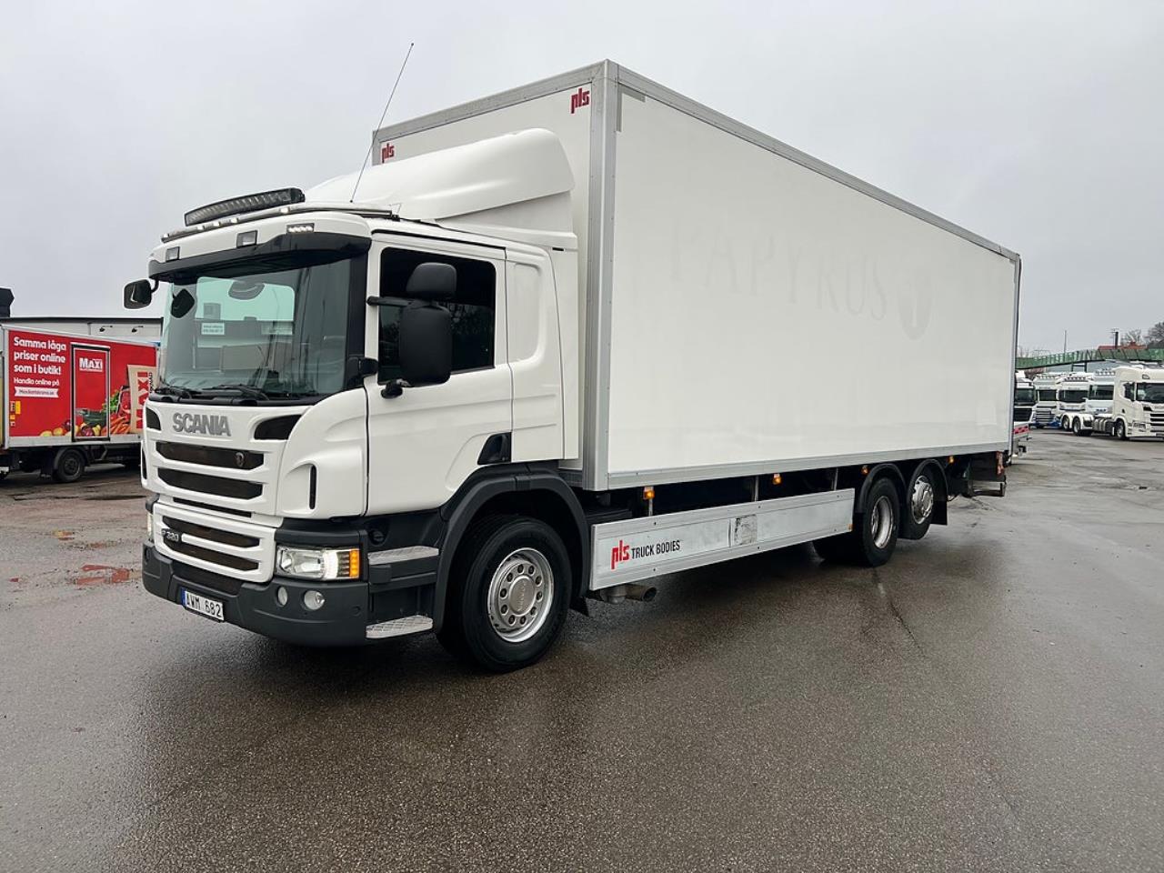 Scania P320 6x2*4 Skåpbil 24 Pallars, Långt Skåp  2014 - Skåp