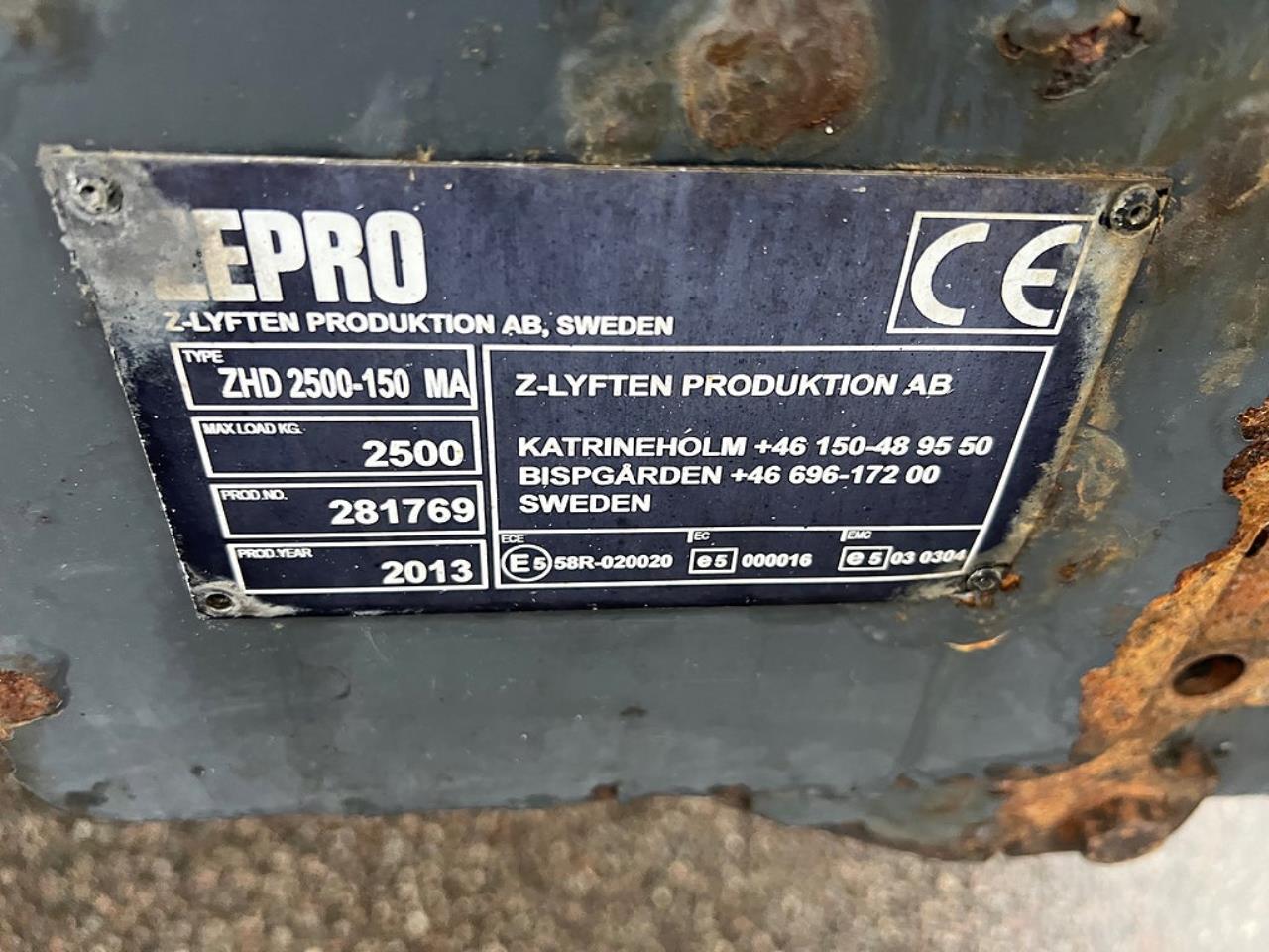 Scania P320 6x2*4 Skåpbil 24 Pallars, Långt Skåp  2014 - Skåp