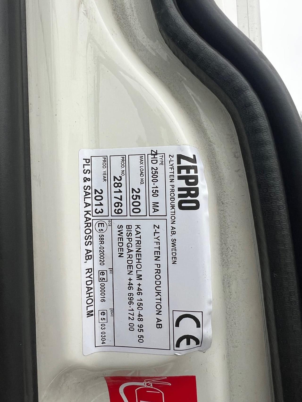 Scania P320 6x2*4 Skåpbil 24 Pallars, Långt Skåp  2014 - Skåp