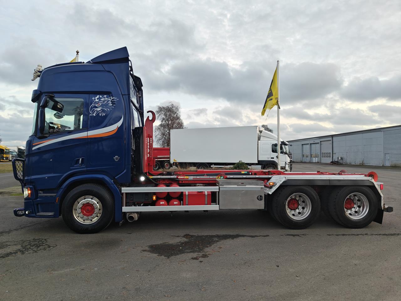 SCANIA R650 2019 - Krok/Lastväxlare