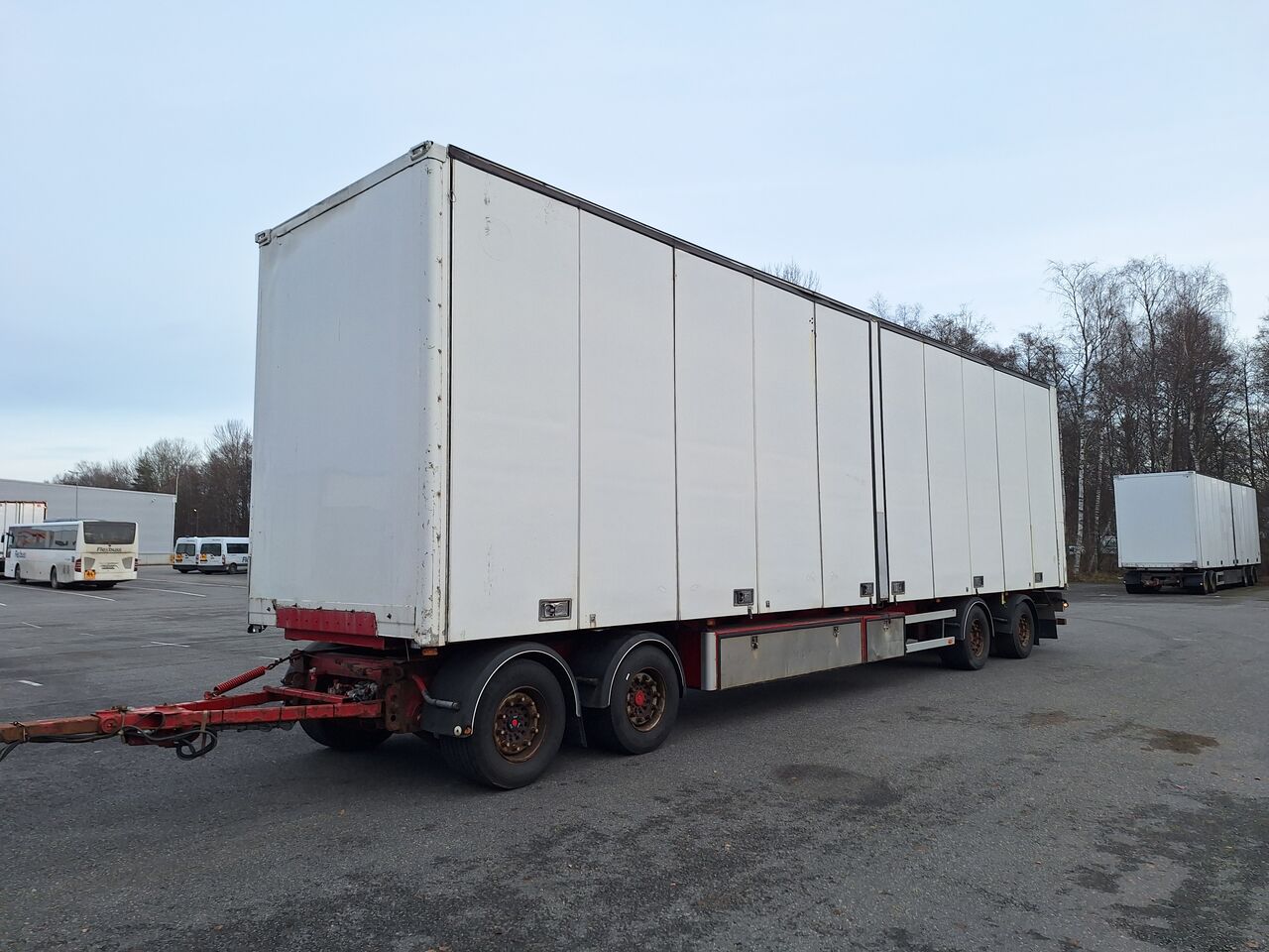 VAK 4-axl Skåpsläp 2005 - Skåp