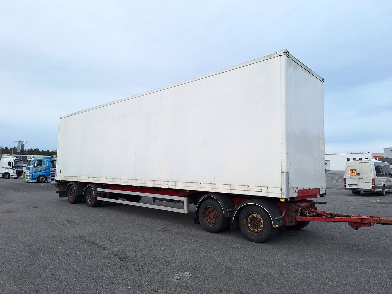 VAK 4-axl Skåpsläp 2005 - Skåp