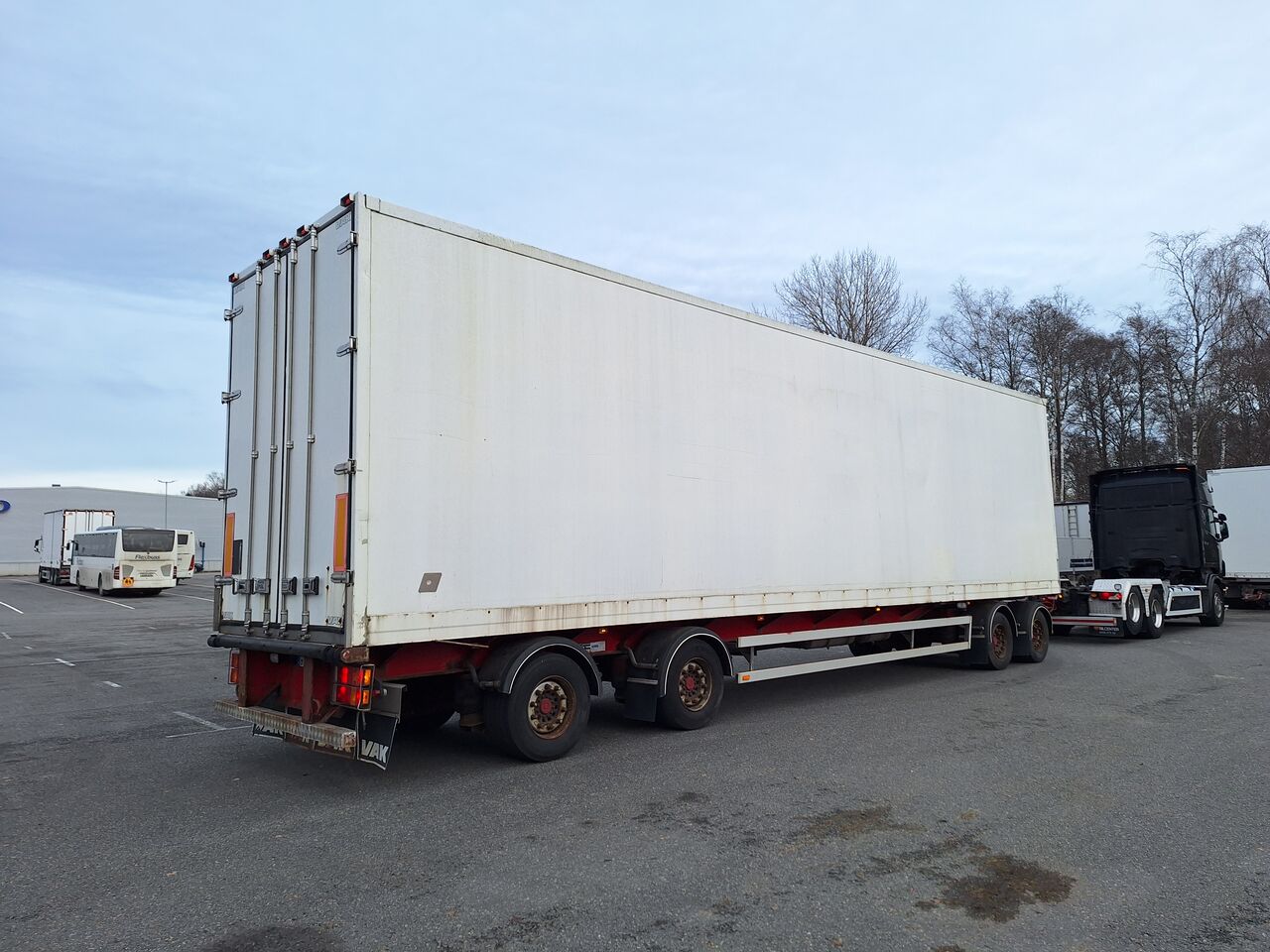VAK 4-axl Skåpsläp 2005 - Skåp