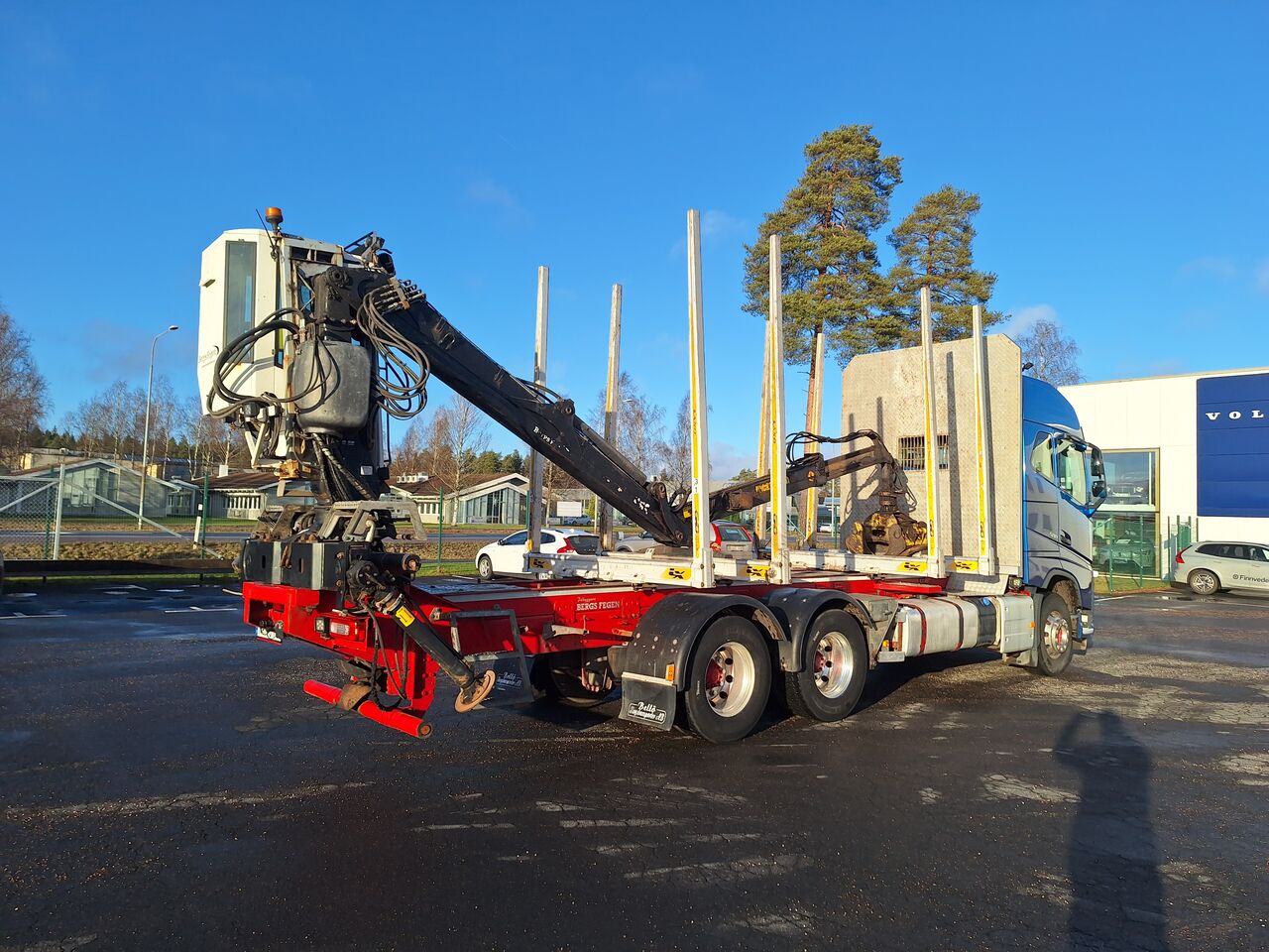 Volvo FH 6x4 Timmerbil med Kran 2019 - Timmer