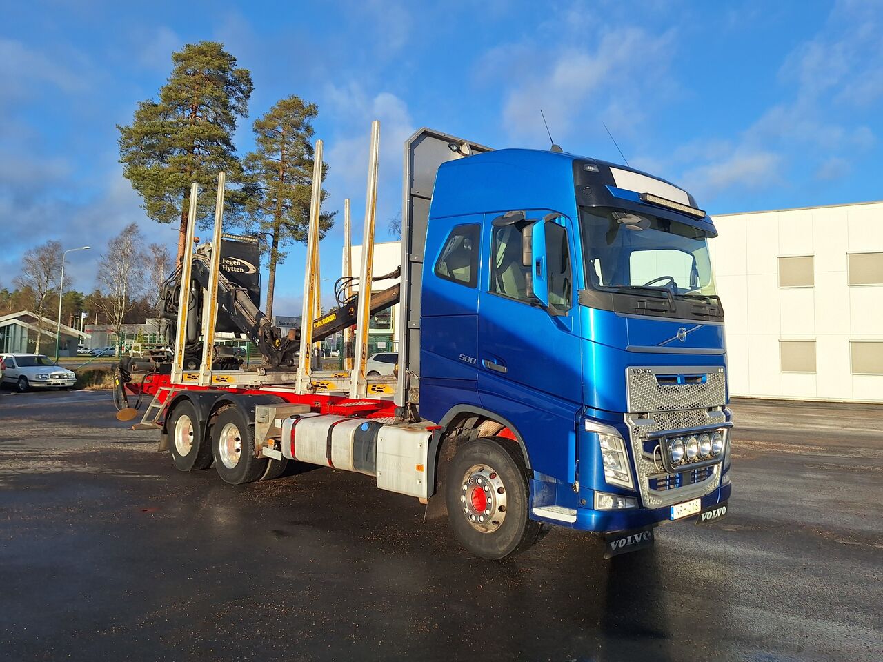 Volvo FH 6x4 Timmerbil med Kran 2019 - Timmer