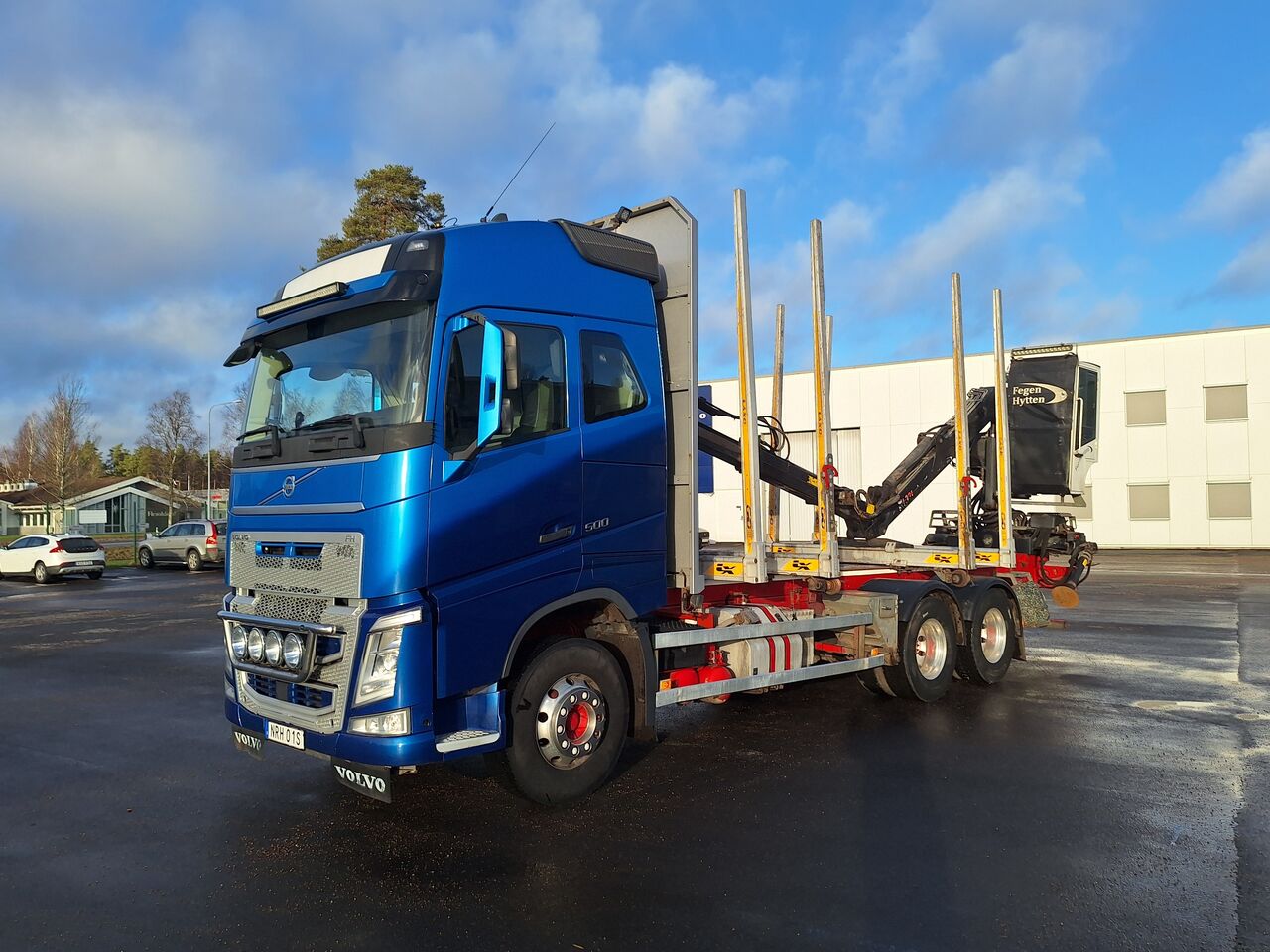 Volvo FH 6x4 Timmerbil med Kran 2019 - Timmer