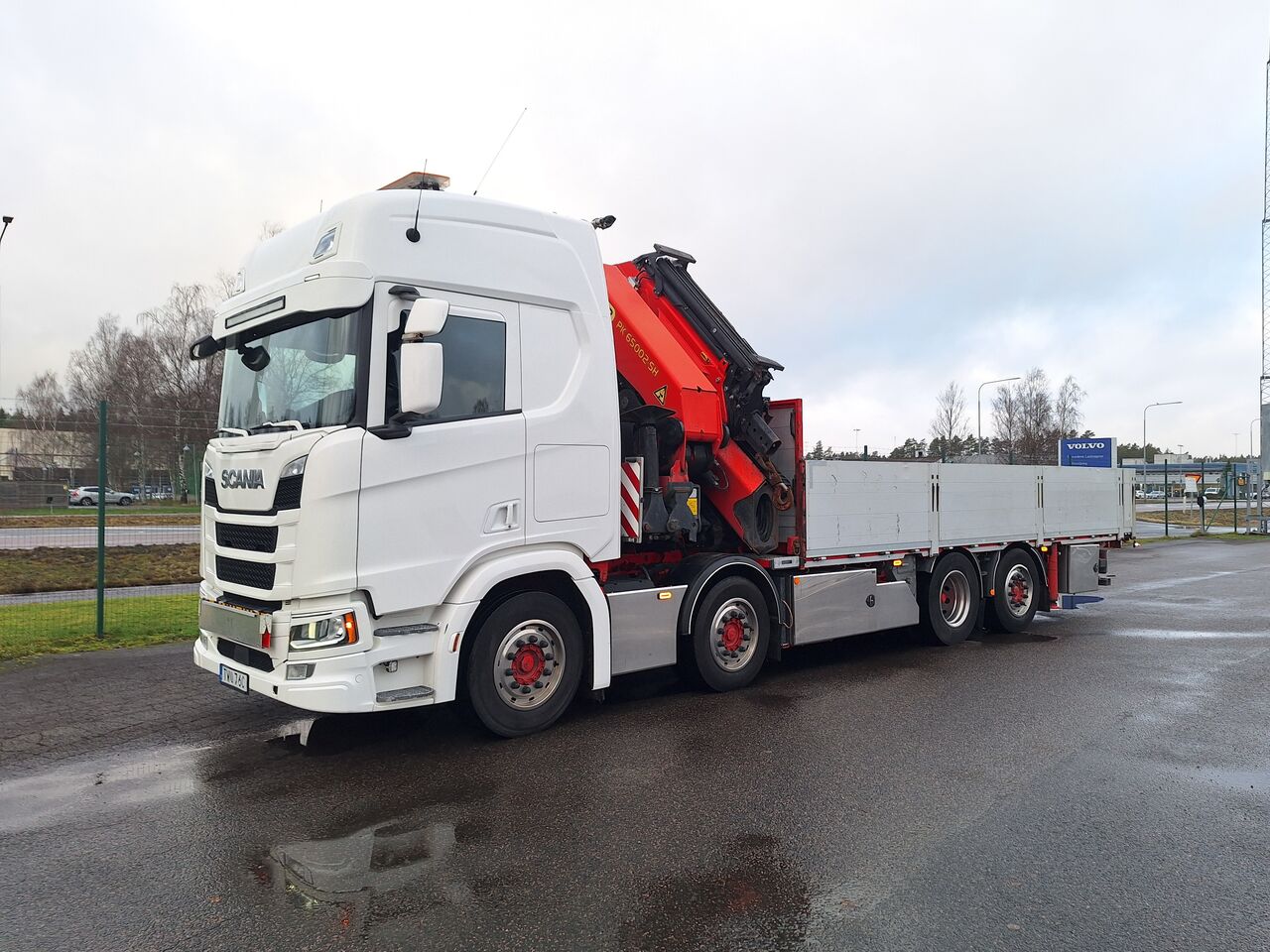 Scania R500 8x2 Flak/Kran 2019 - Kran