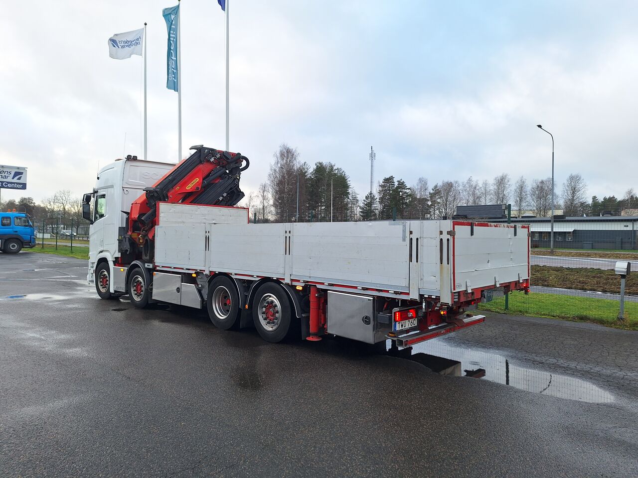 Scania R500 8x2 Flak/Kran 2019 - Kran