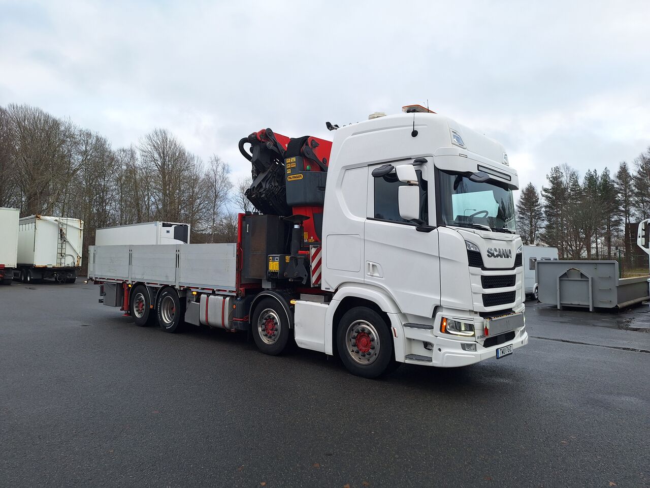 Scania R500 8x2 Flak/Kran 2019 - Kran