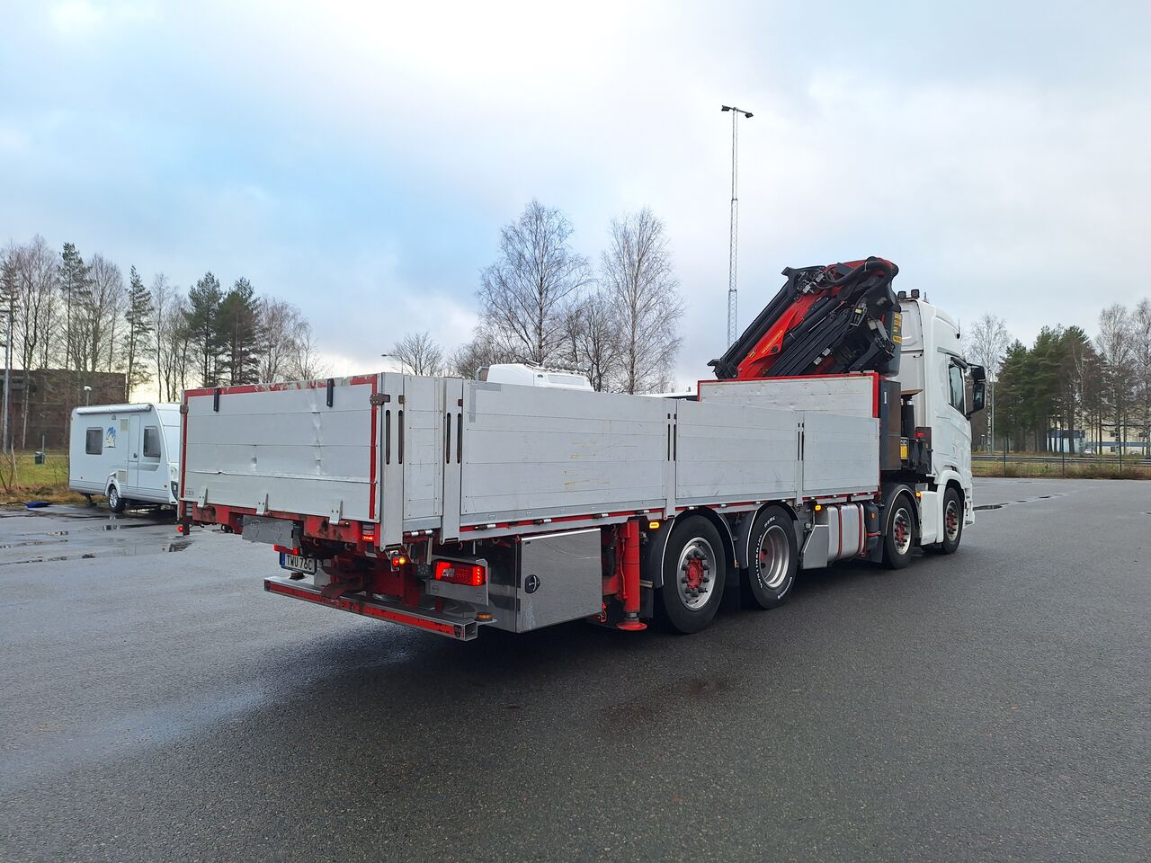 Scania R500 8x2 Flak/Kran 2019 - Kran