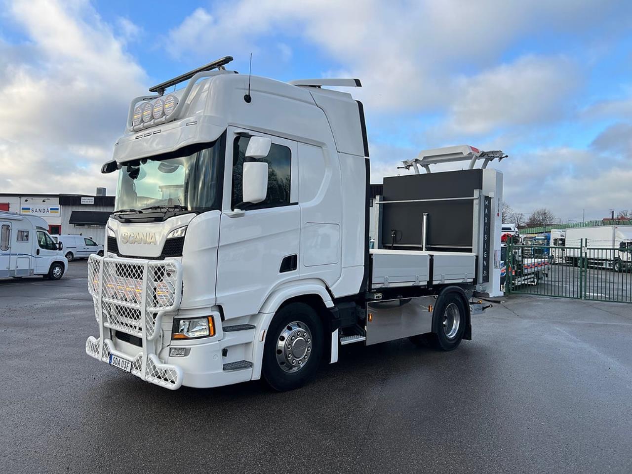 Scania R410 4x2 TMA Bil MaxiSign, Kl&auml;dd hytt, Euro 6 2020 - &Ouml;vrigt