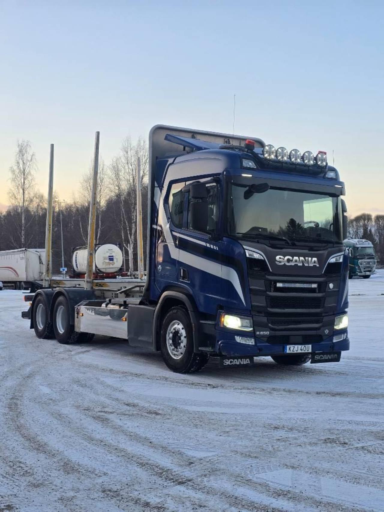 Scania R650 6X4 2020 - Timmer