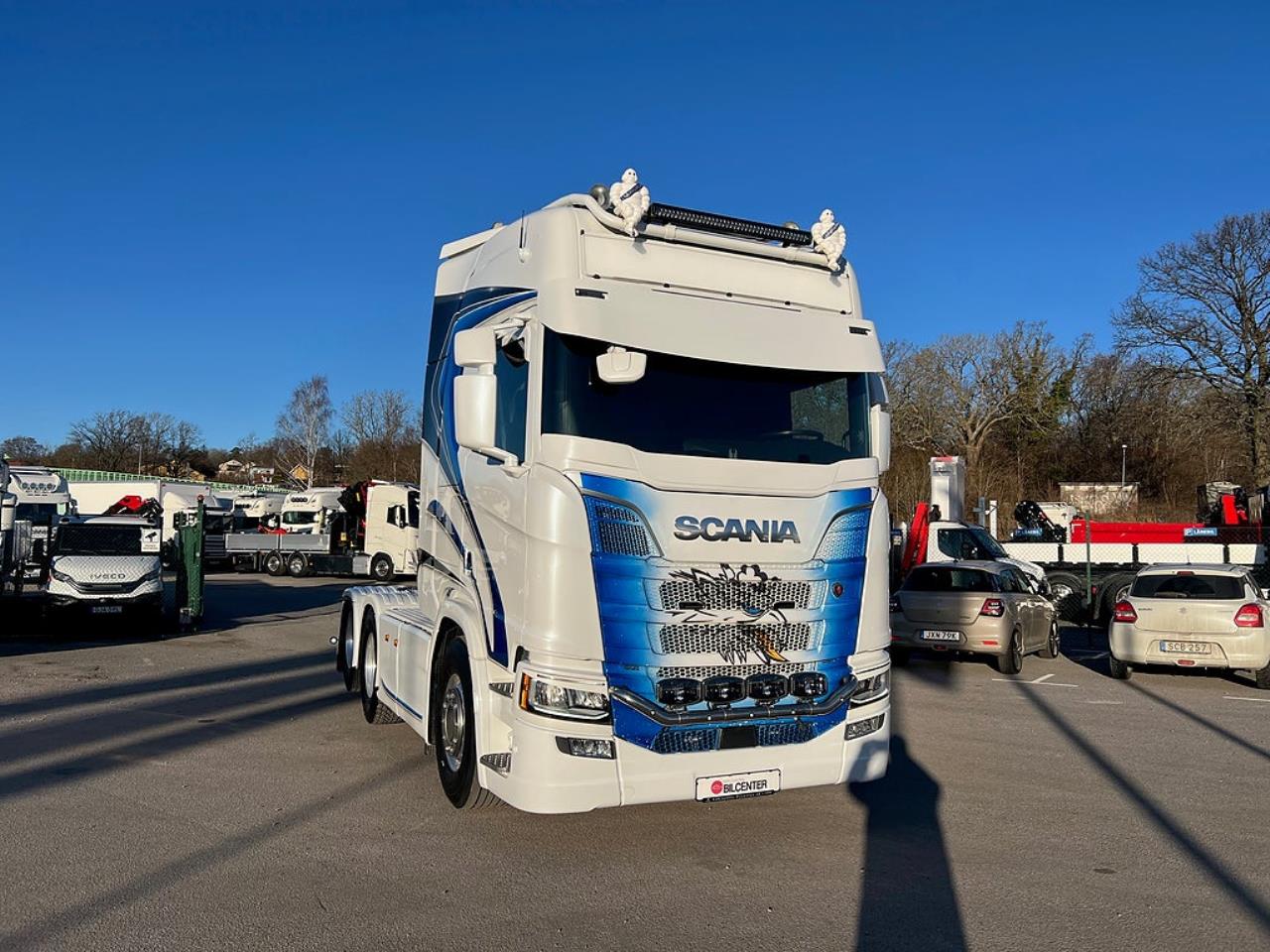 Scania R660 V8 6x4 Dragbil Tandem Lyftbar Axel  2022 - Dragbil