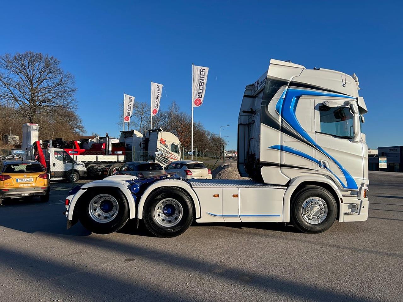 Scania R660 V8 6x4 Dragbil Tandem Lyftbar Axel  2022 - Dragbil