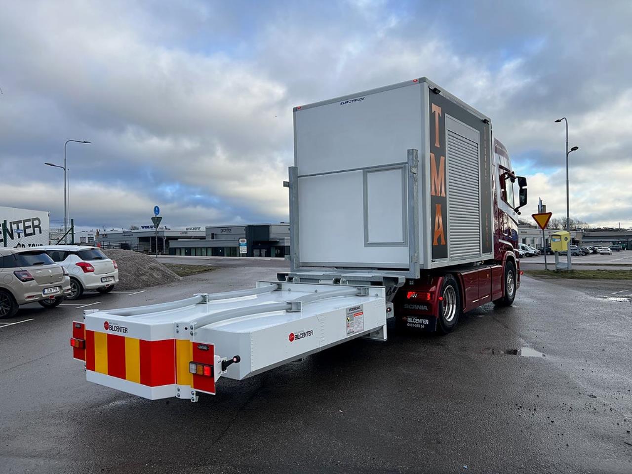 Scania S500 4x2 TMA Bil Sk&aring;p MaxiSign Online & Verdegro 2021 - Sk&aring;p