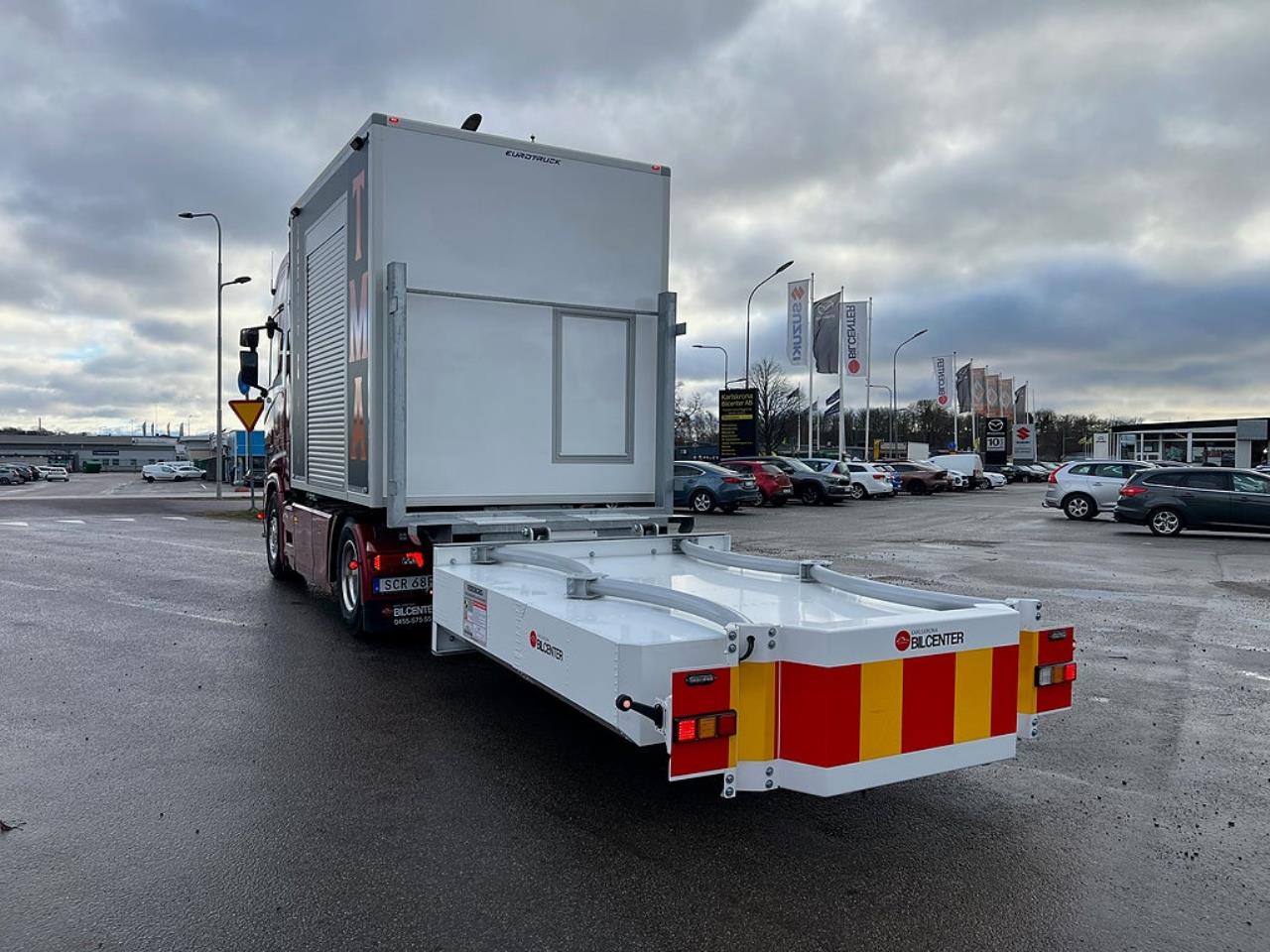 Scania S500 4x2 TMA Bil Sk&aring;p MaxiSign Online & Verdegro 2021 - Sk&aring;p