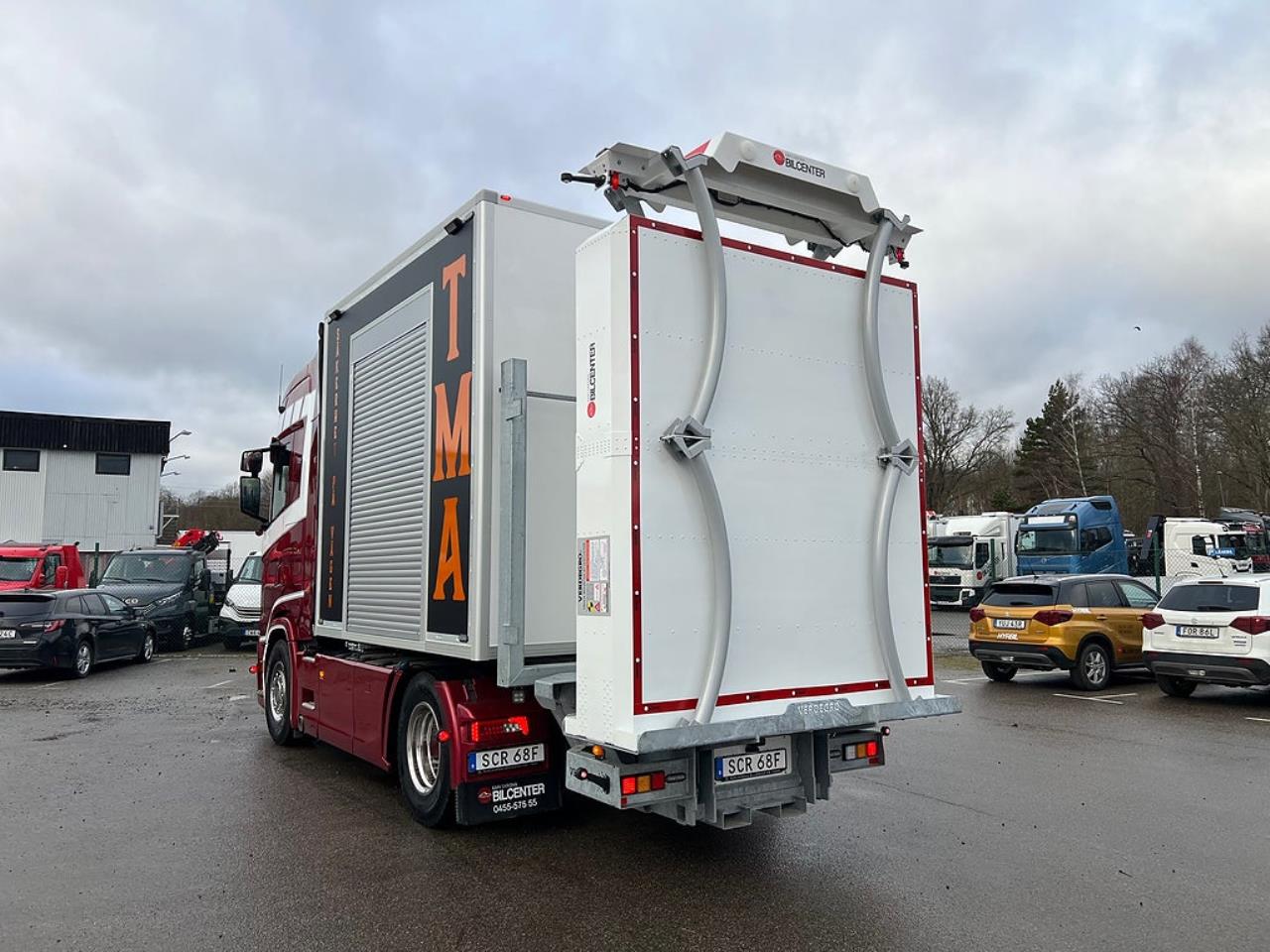 Scania S500 4x2 TMA Bil Sk&aring;p MaxiSign Online & Verdegro 2021 - Sk&aring;p