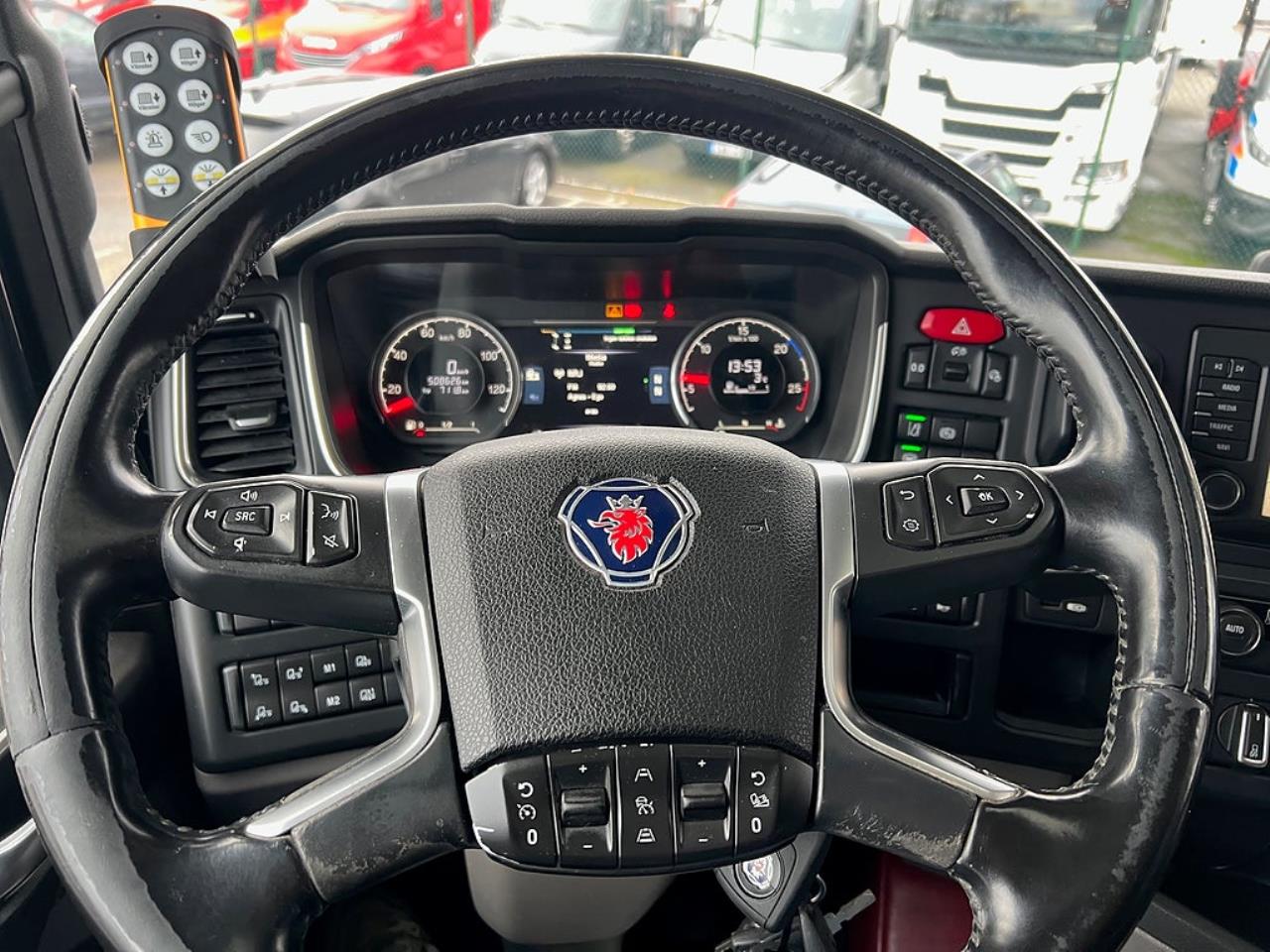 Scania S500 4x2 TMA Bil Sk&aring;p MaxiSign Online & Verdegro 2021 - Sk&aring;p