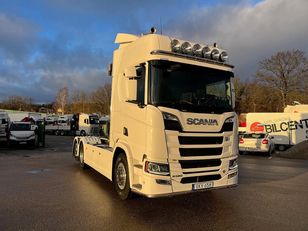 Scania R580 6x2*4 Lastv&auml;xlare, HyCover, Euro 6  2020 - Krok/Lastv&auml;xlare