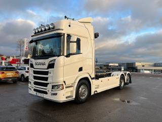 Scania R580 6x2*4 Lastv&auml;xlare, HyCover, Euro 6 