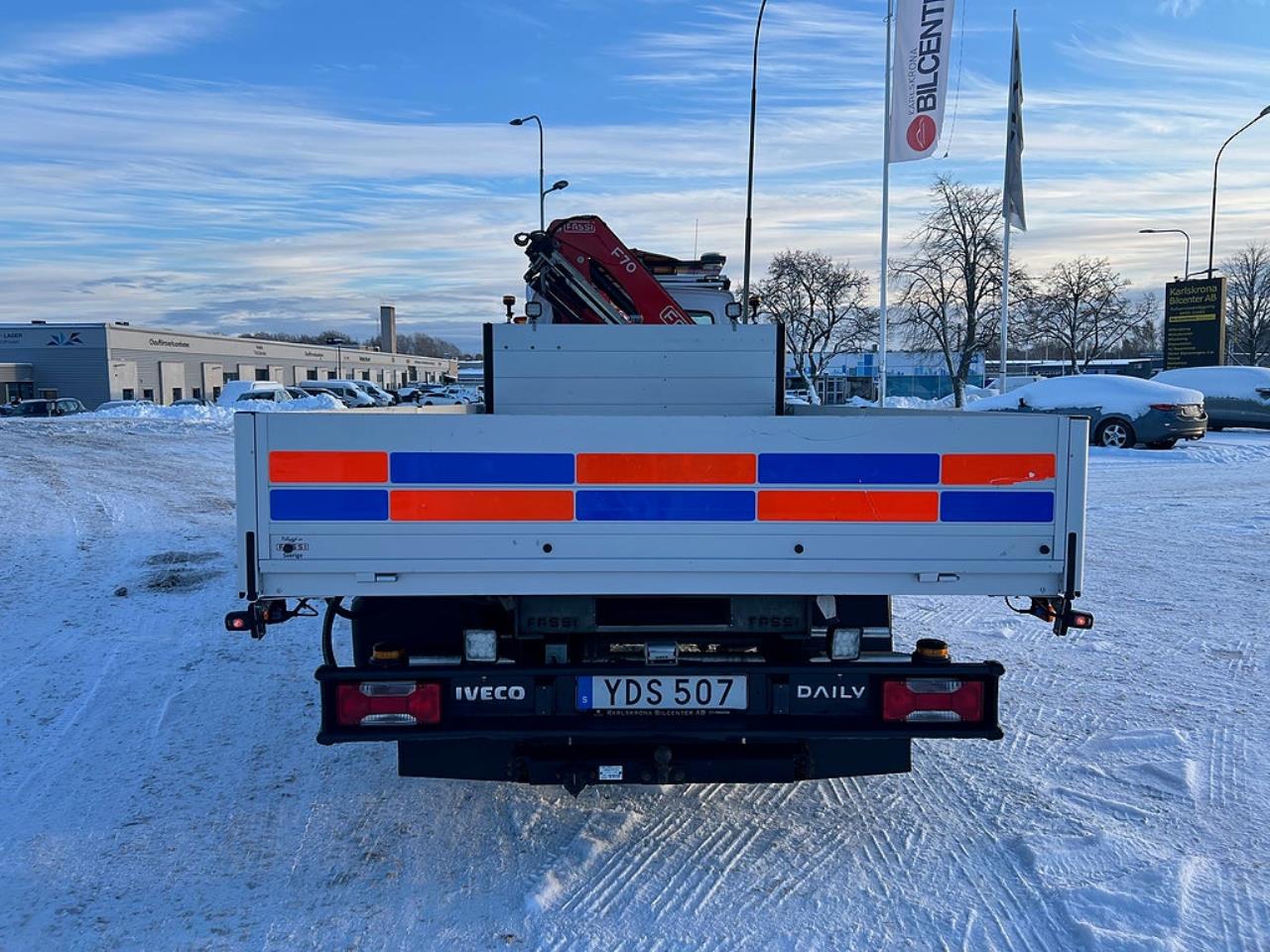 Iveco Daily 72C17 4x2 Kranbil MKT Extra Utrustning Euro 6 2017 - Kran