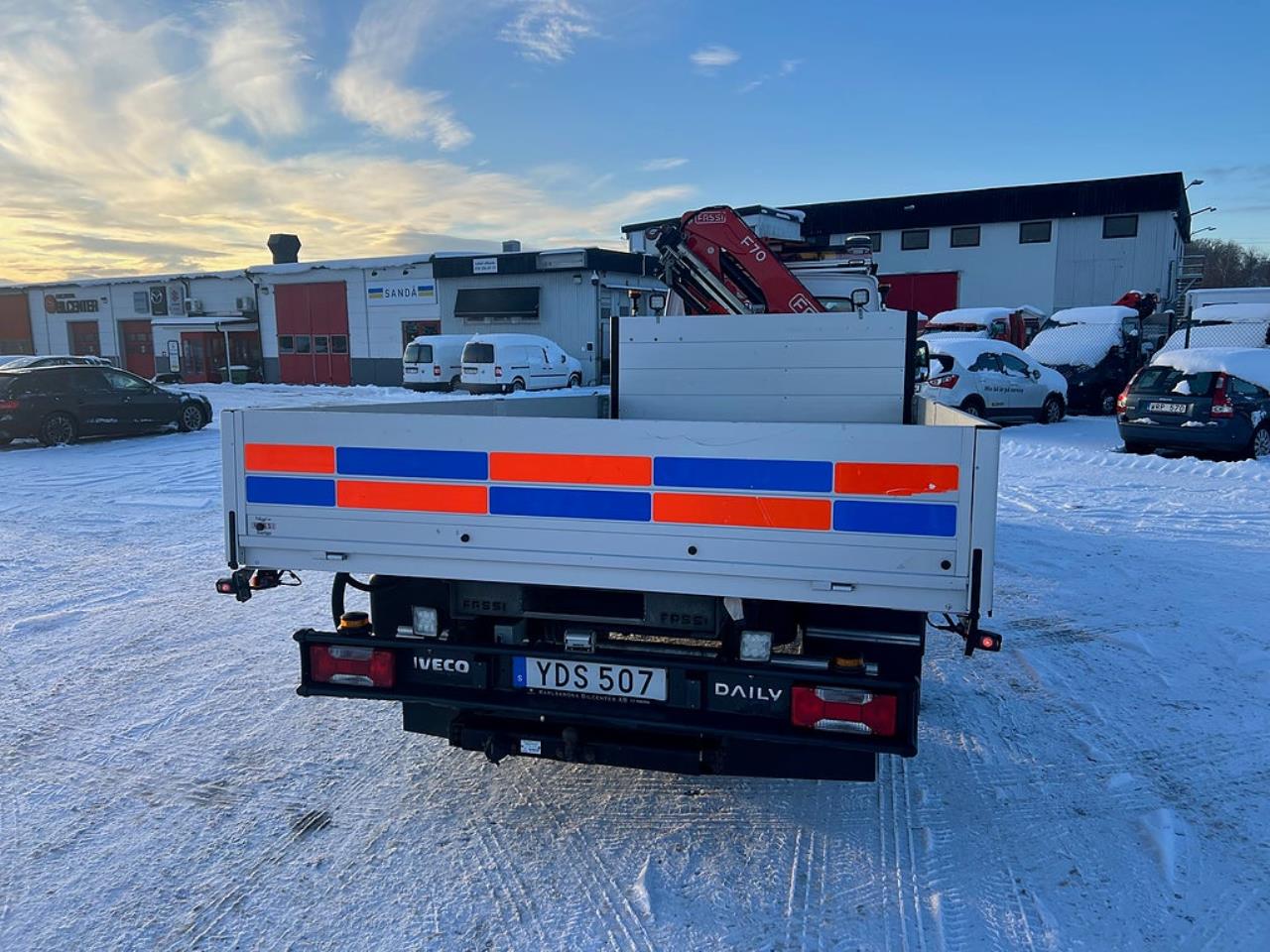 Iveco Daily 72C17 4x2 Kranbil MKT Extra Utrustning Euro 6 2017 - Kran