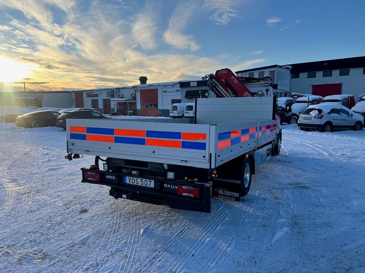 Iveco Daily 72C17 4x2 Kranbil MKT Extra Utrustning Euro 6 2017 - Kran