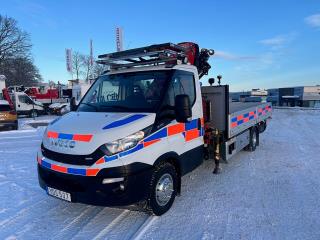 Iveco Daily 72C17 4x2 Kranbil MKT Extra Utrustning Euro 6
