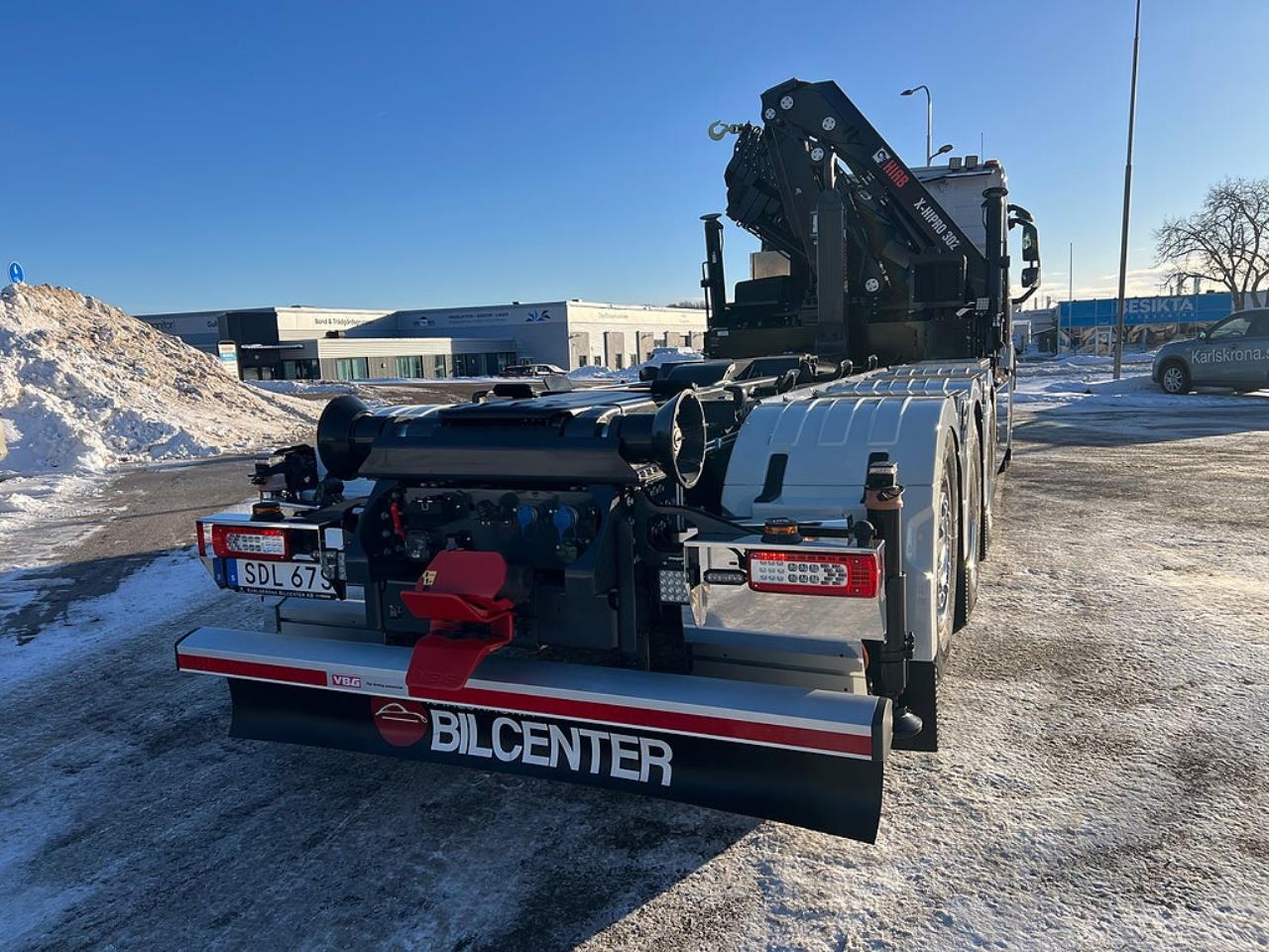 Volvo FM13 500 8x4*4 Tridem Kranv&auml;xlare Hiab 302 2023 - Kran