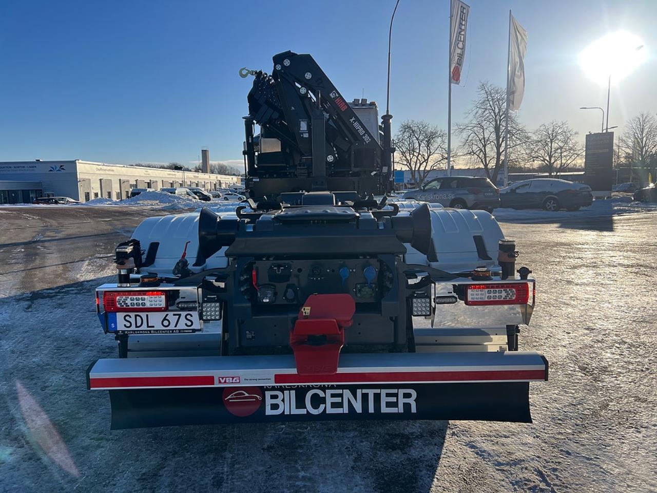 Volvo FM13 500 8x4*4 Tridem Kranv&auml;xlare Hiab 302 2023 - Kran